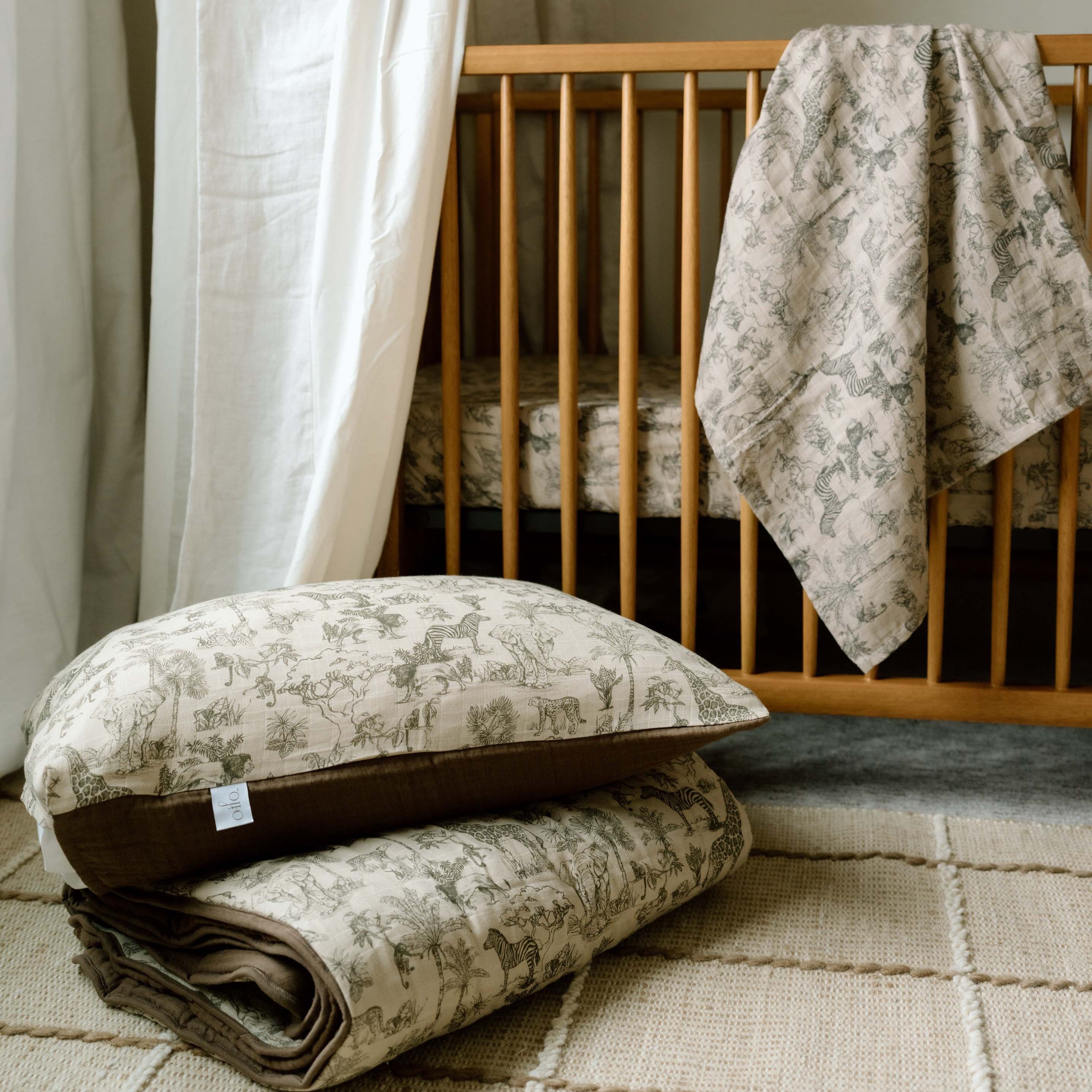 'Vintage Safari' Nursery Bedding Collection