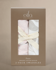 Crane & Leaf - Muslin Swaddle Blanket Set