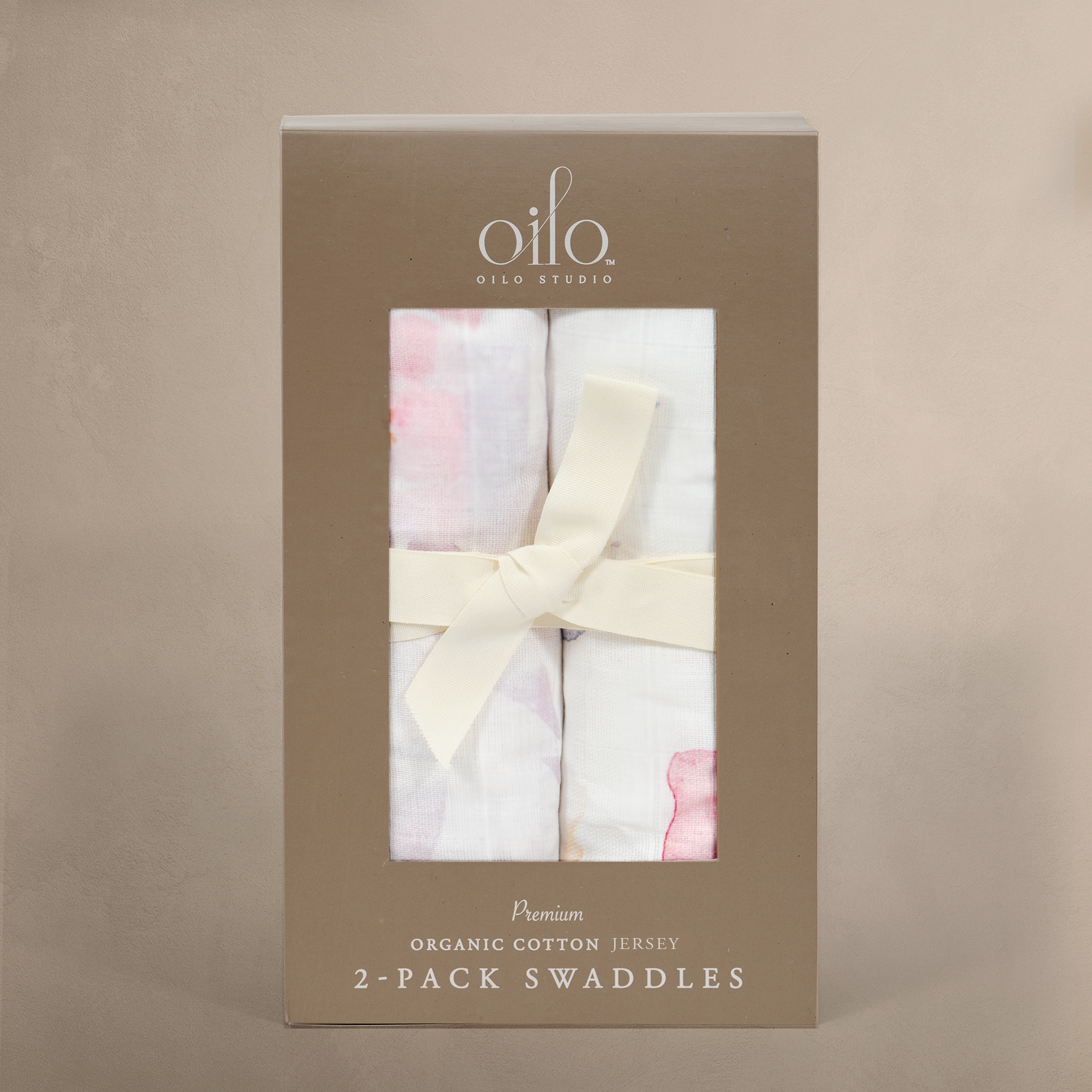 Butterfly & Prim Floral - Jersey Swaddle Blanket Set