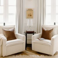Faux Mohair 'Mink' Throw Pillow