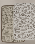 'Vintage Safari' & 'Woodland' Nursery - Muslin Burp Cloth 2-Pack