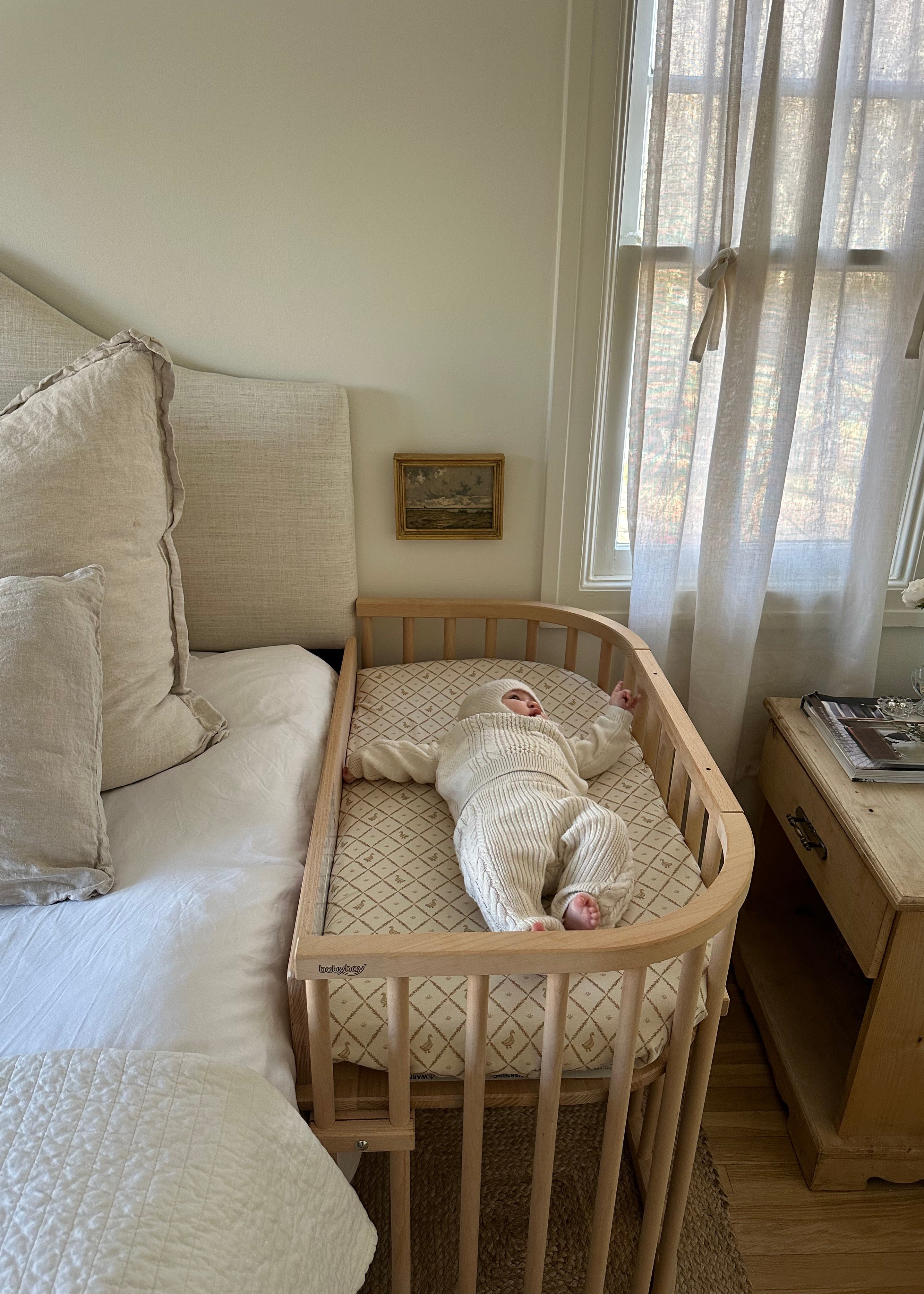 Butter Yellow Duck - Crib Sheet