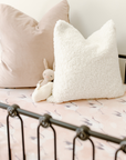 Faux Sheepskin Pillow - Cloud
