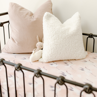 Faux Sheepskin Pillow - Cloud