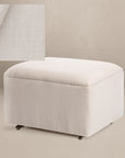 Gliding Ottoman - High Performance Breeze Ivory - *AS IS