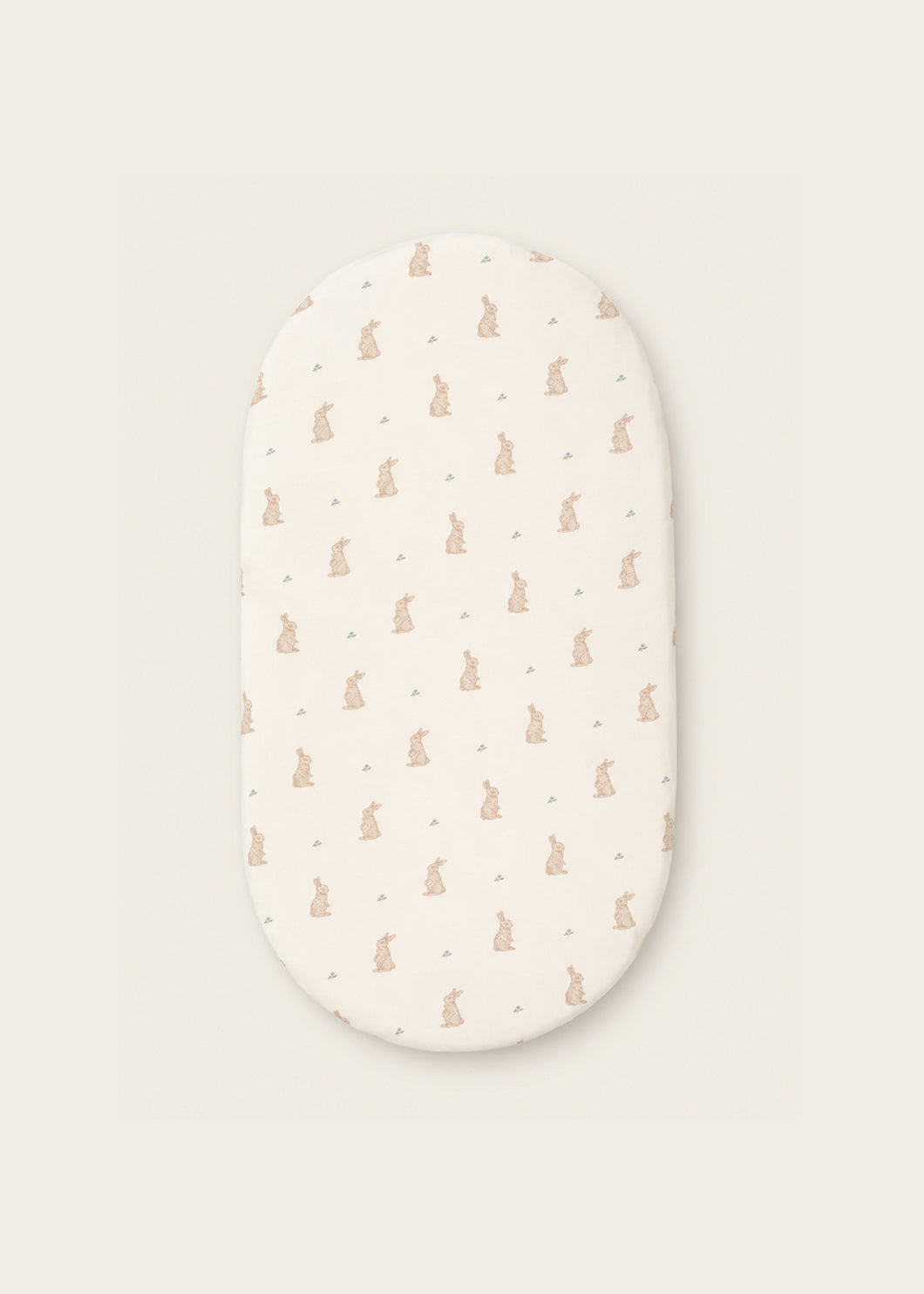 Bunny - Convertible Moses Basket Sheet & Extra Small Changing Pad Cover