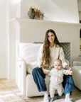 Ollie: a Chair and a Half - Swivel Nursery Glider with Back Recline Feature