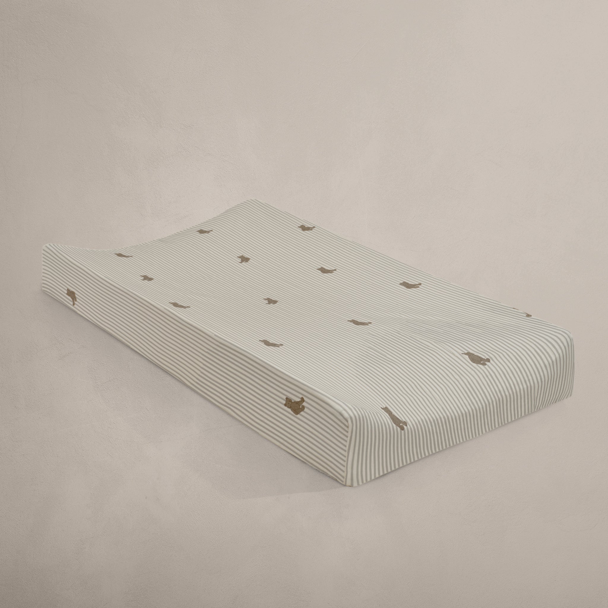 Bear - Convertible Moses Basket Sheet & Extra Small Changing Pad Cover