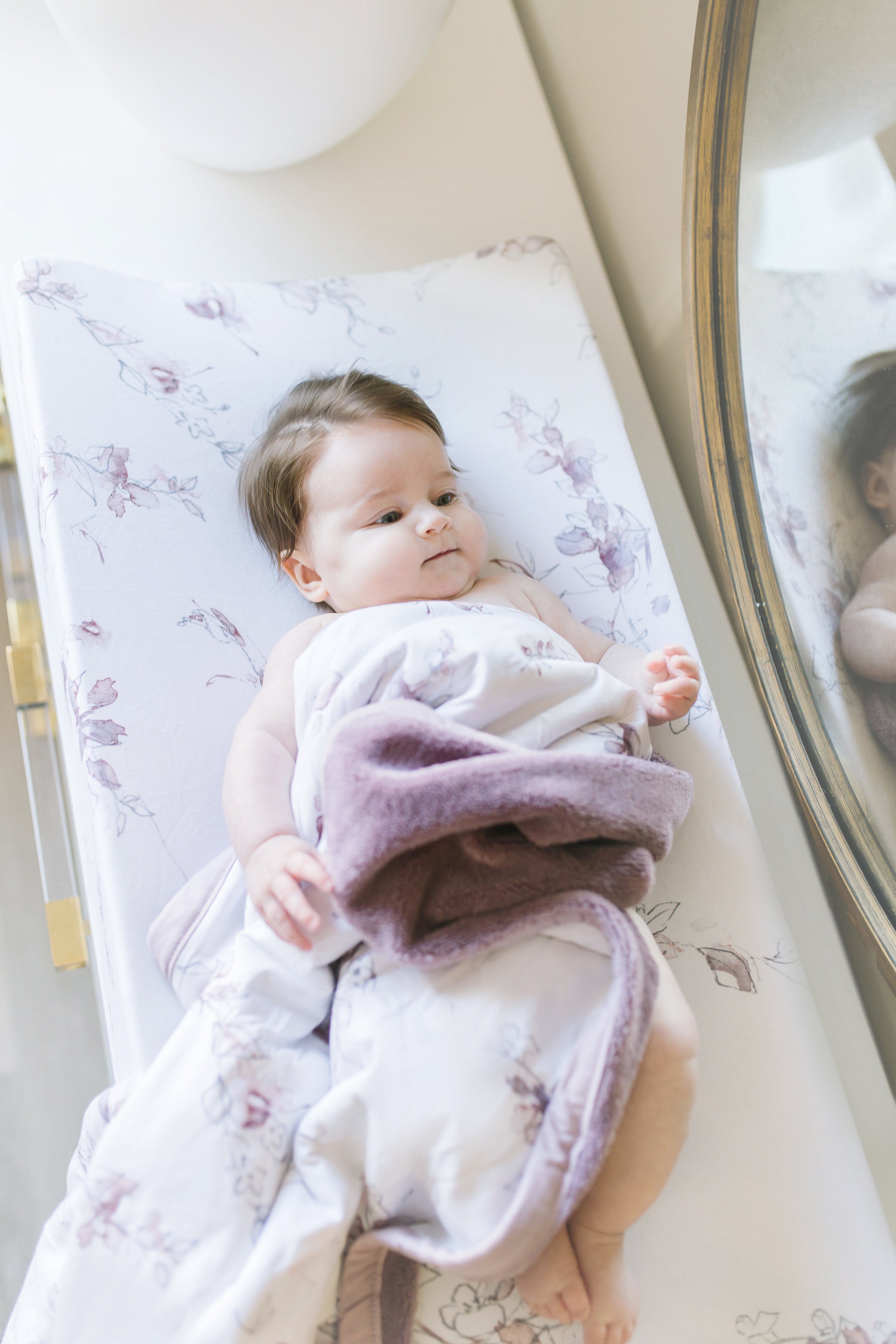 Bella Floral - Changing Pad Cover