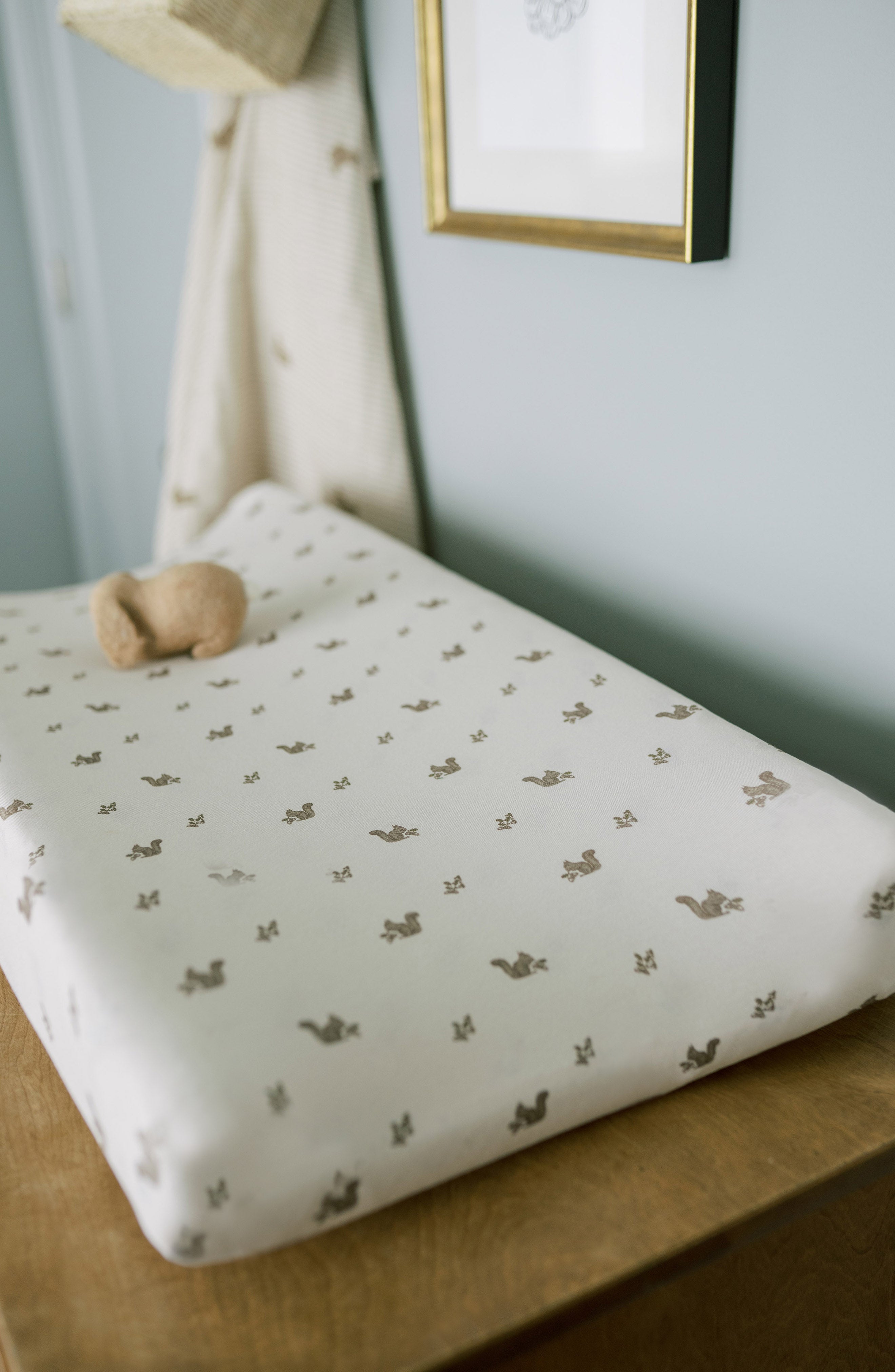 'Squirrel' Nursery - Changing Pad Cover