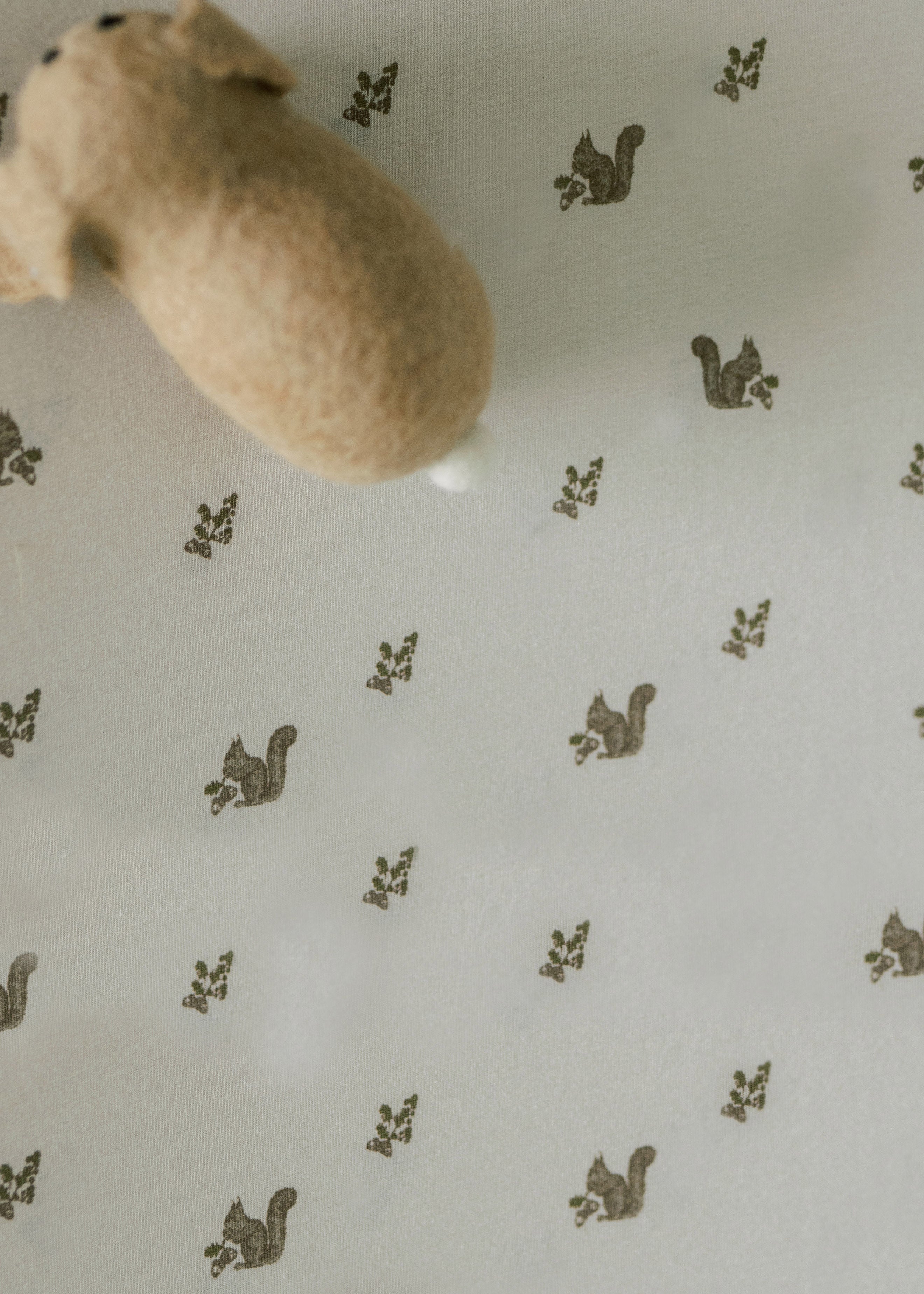 Squirrel Nursery - Convertible Bassinet Sheet & Changing Pad Cover