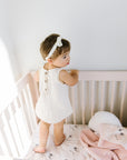 Crane - Cuddle Plush Infant Blanket