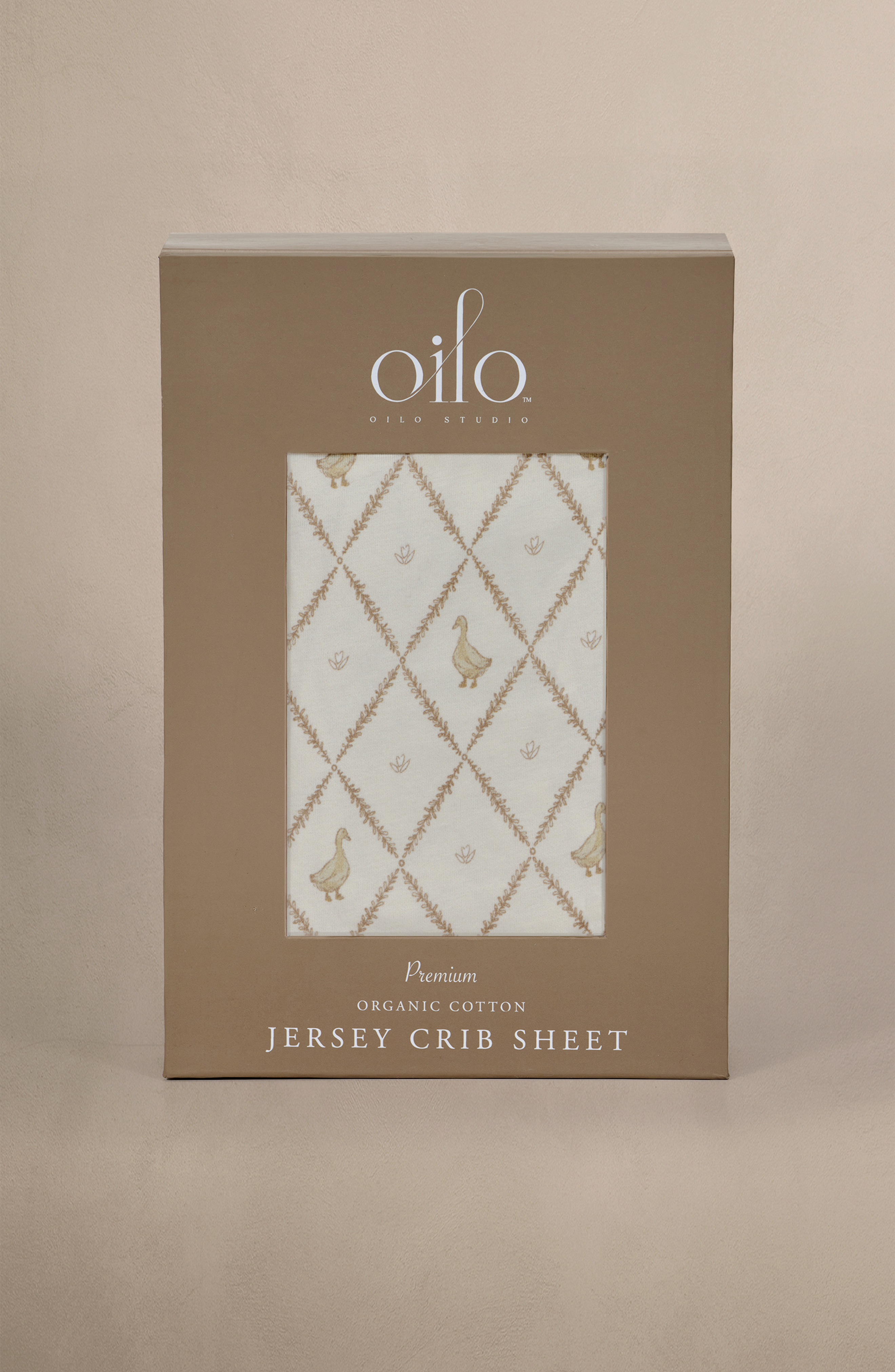 Butter Yellow Duck - Crib Sheet