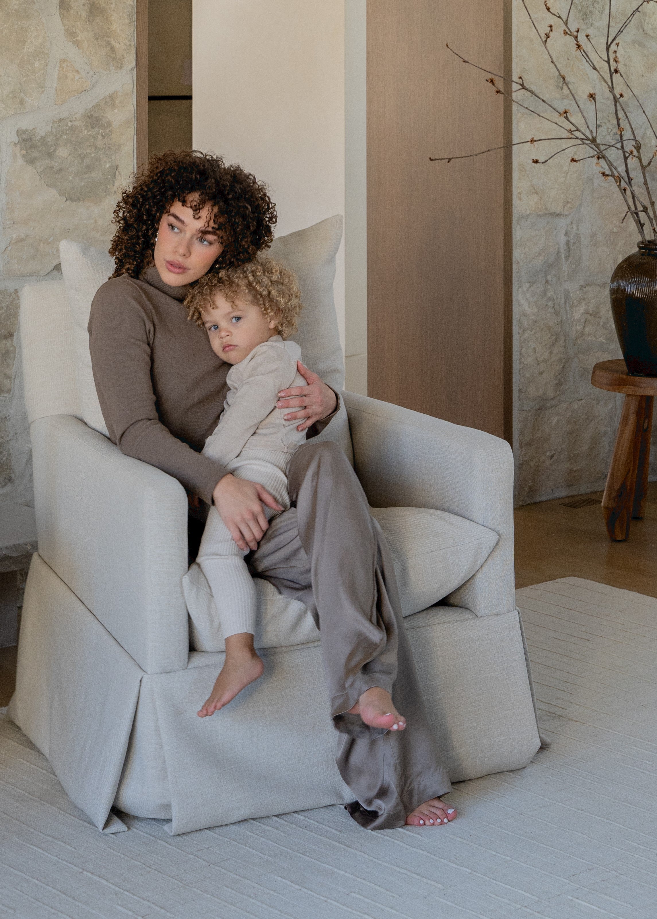Zoey Swivel Nursery Glider