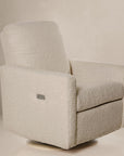 Drew – Gliding Swivel Nursery Recliner - Sheepskin Linen