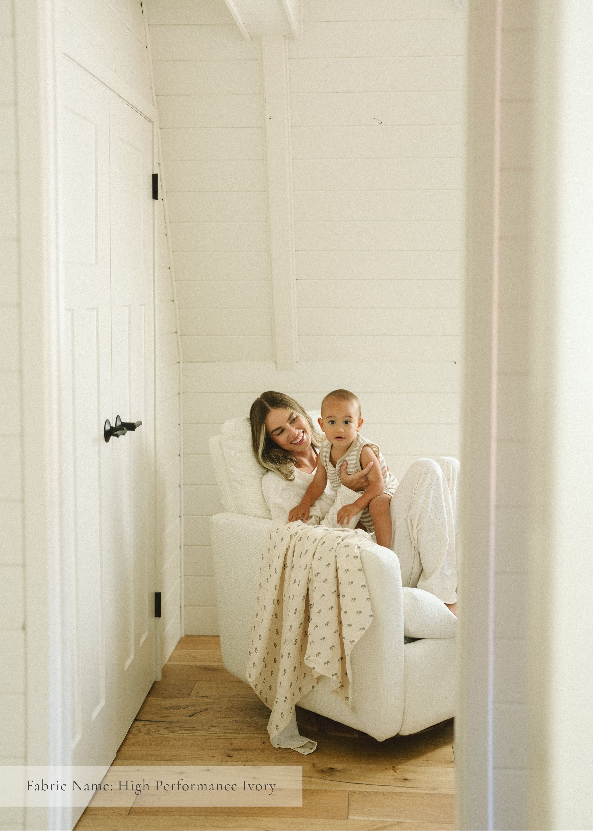 Drew Gliding Swivel Nursery Recliner