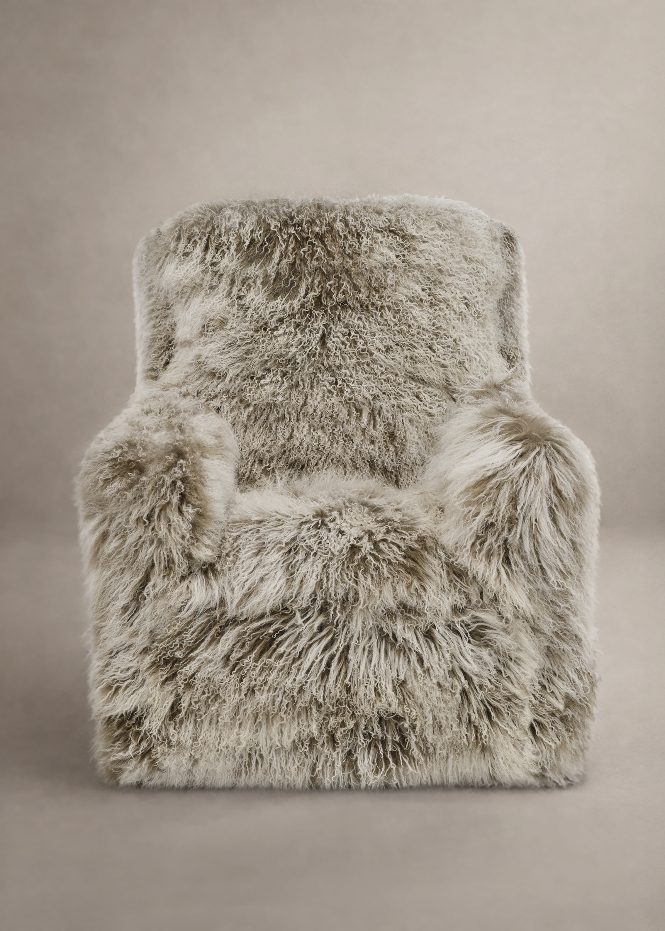 Genuine Tibetan Fur Hide Swatch