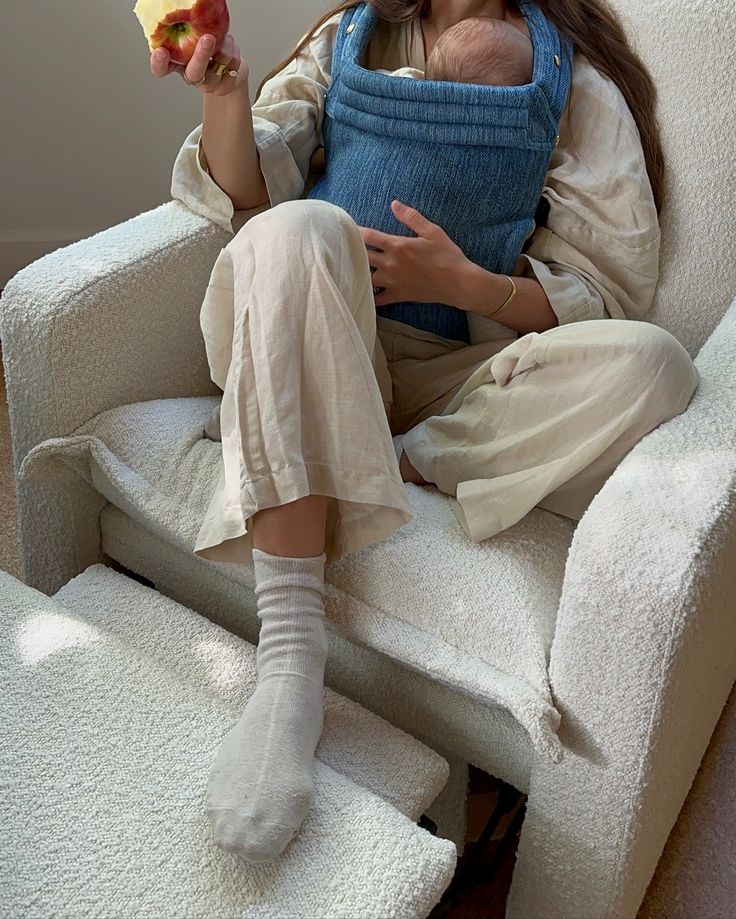 Flynn – Gliding Swivel Nursery Recliner - High Performance Bouclé Oyster