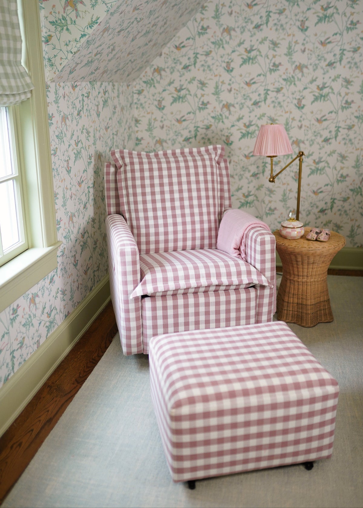 Strawberry Jam Gingham Swatch
