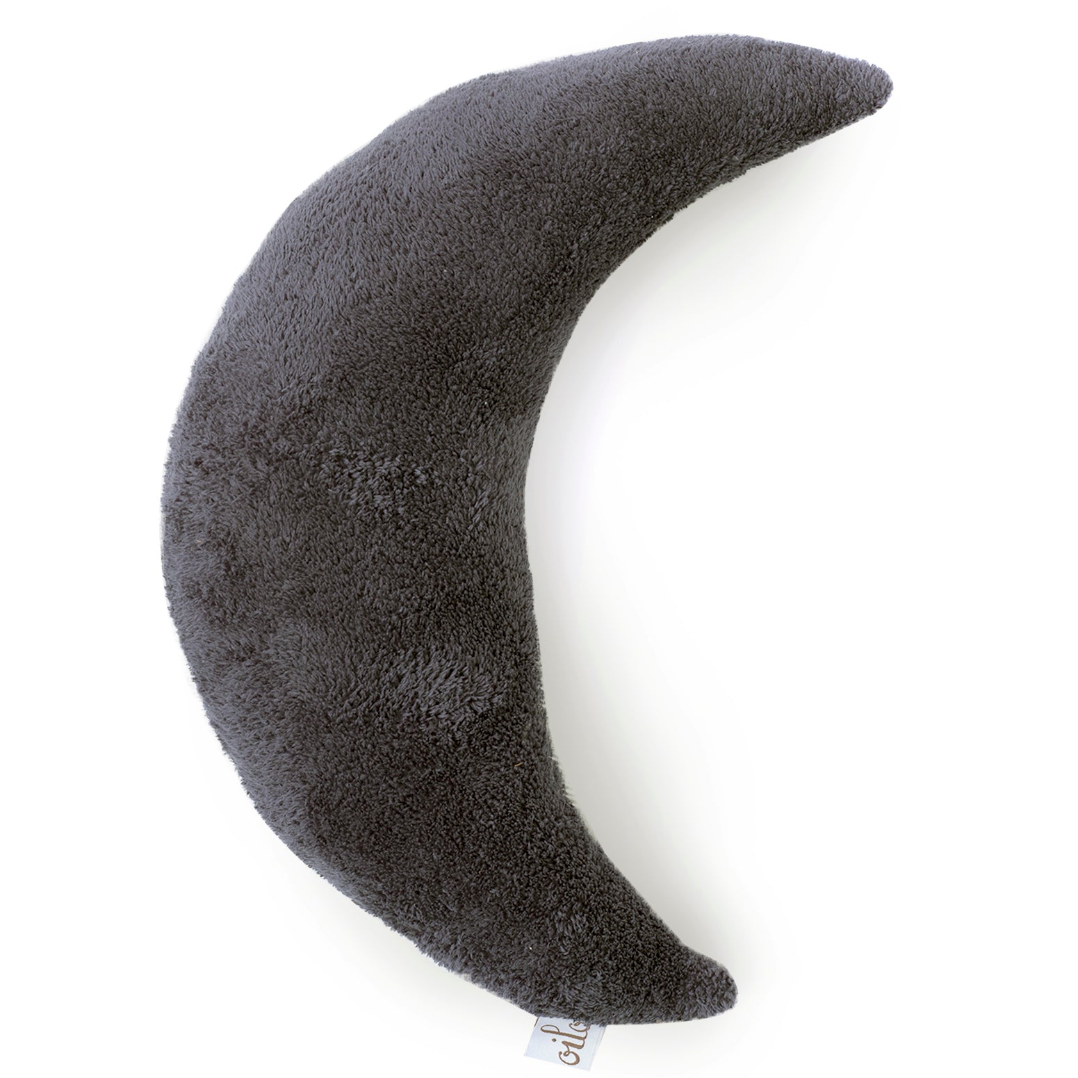 Plush Moon Dream Pillow - Pewter Gray