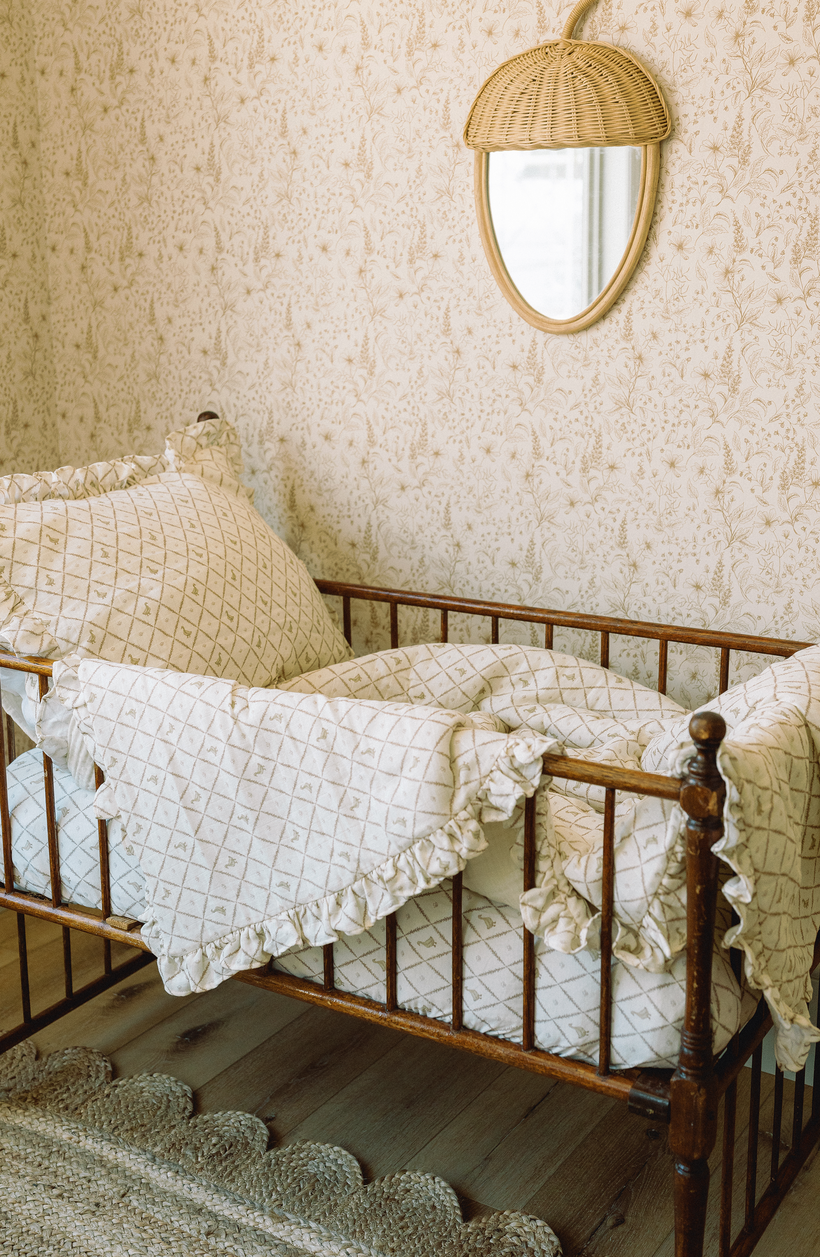 Butter Yellow Duck - Crib Sheet