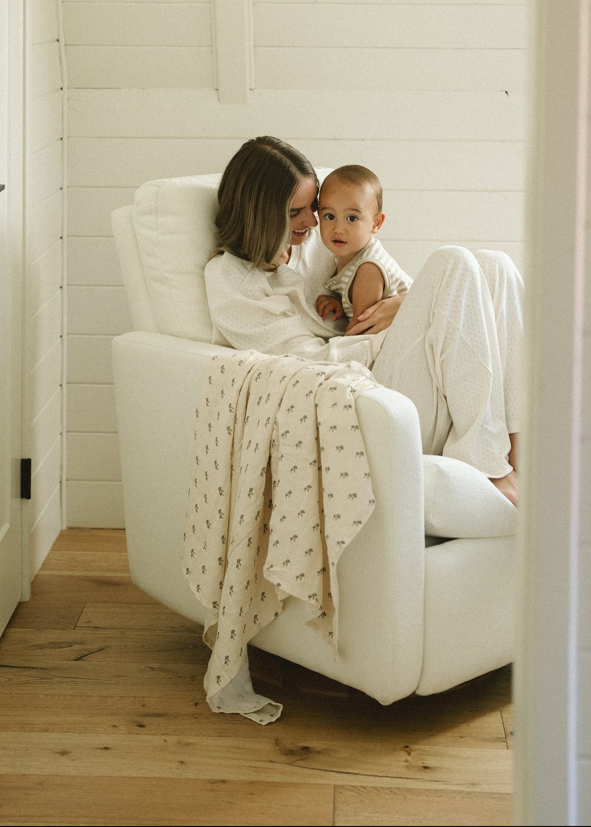 Drew Gliding Swivel Nursery Recliner