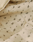 'Squirrel' - Premium Muslin Crib Quilt & Sham