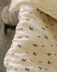 'Squirrel' - Premium Muslin Crib Quilt & Sham