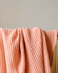 'Rosette' Pink - Premium Muslin Blanket
