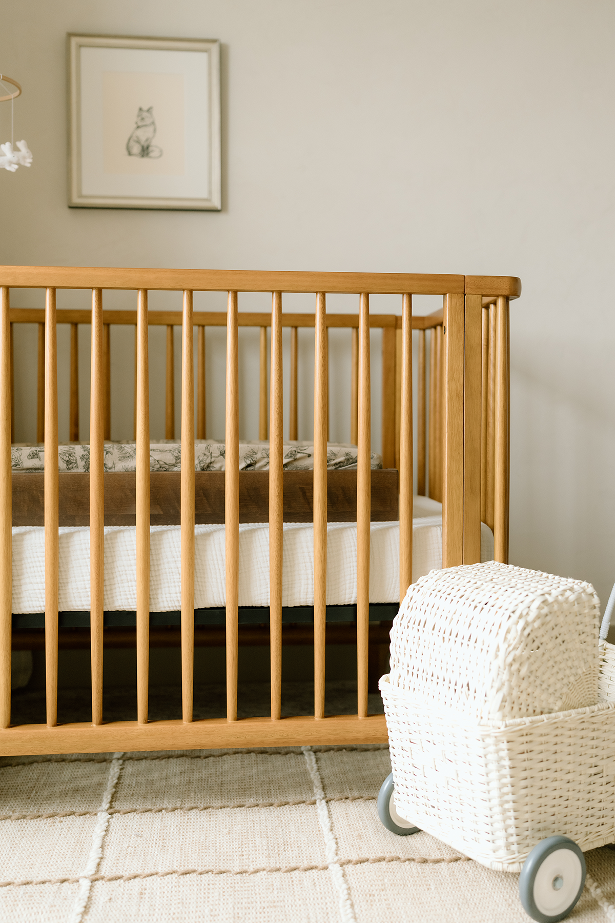 'Vintage Safari' Nursery - Changing Pad Cover