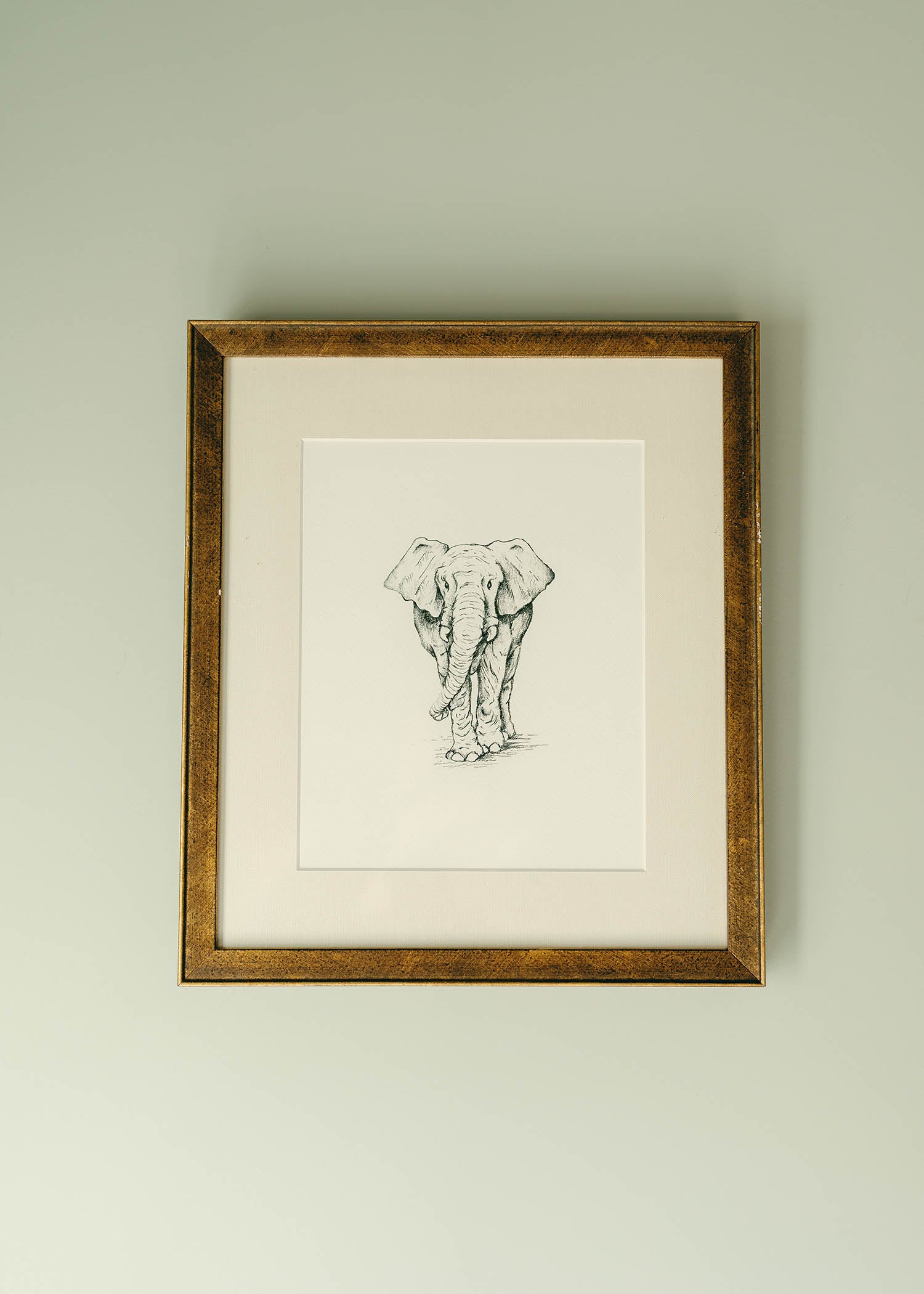 The 'Elephant' Framed Art