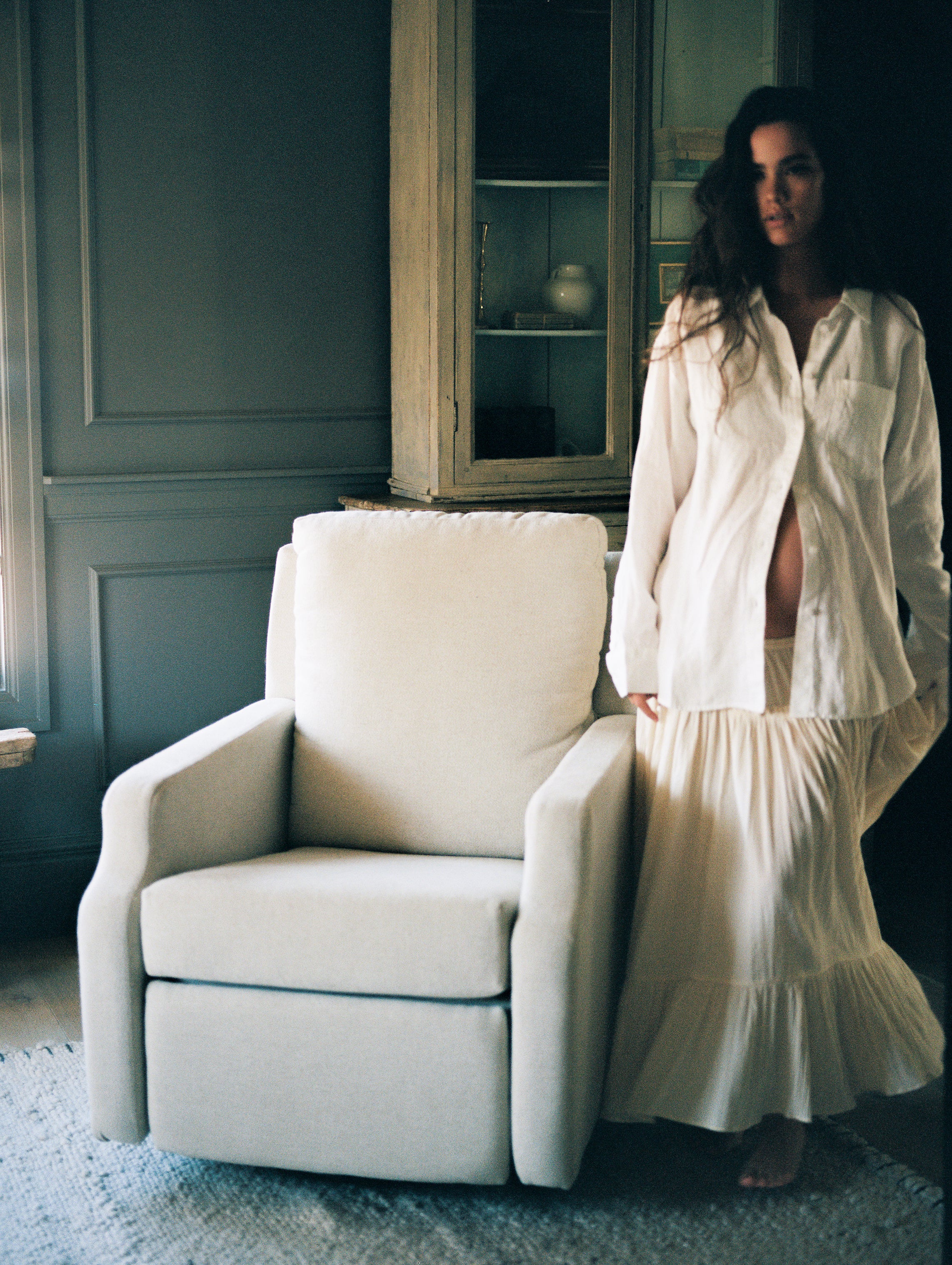 Harlow Gliding Swivel Nursery Recliner