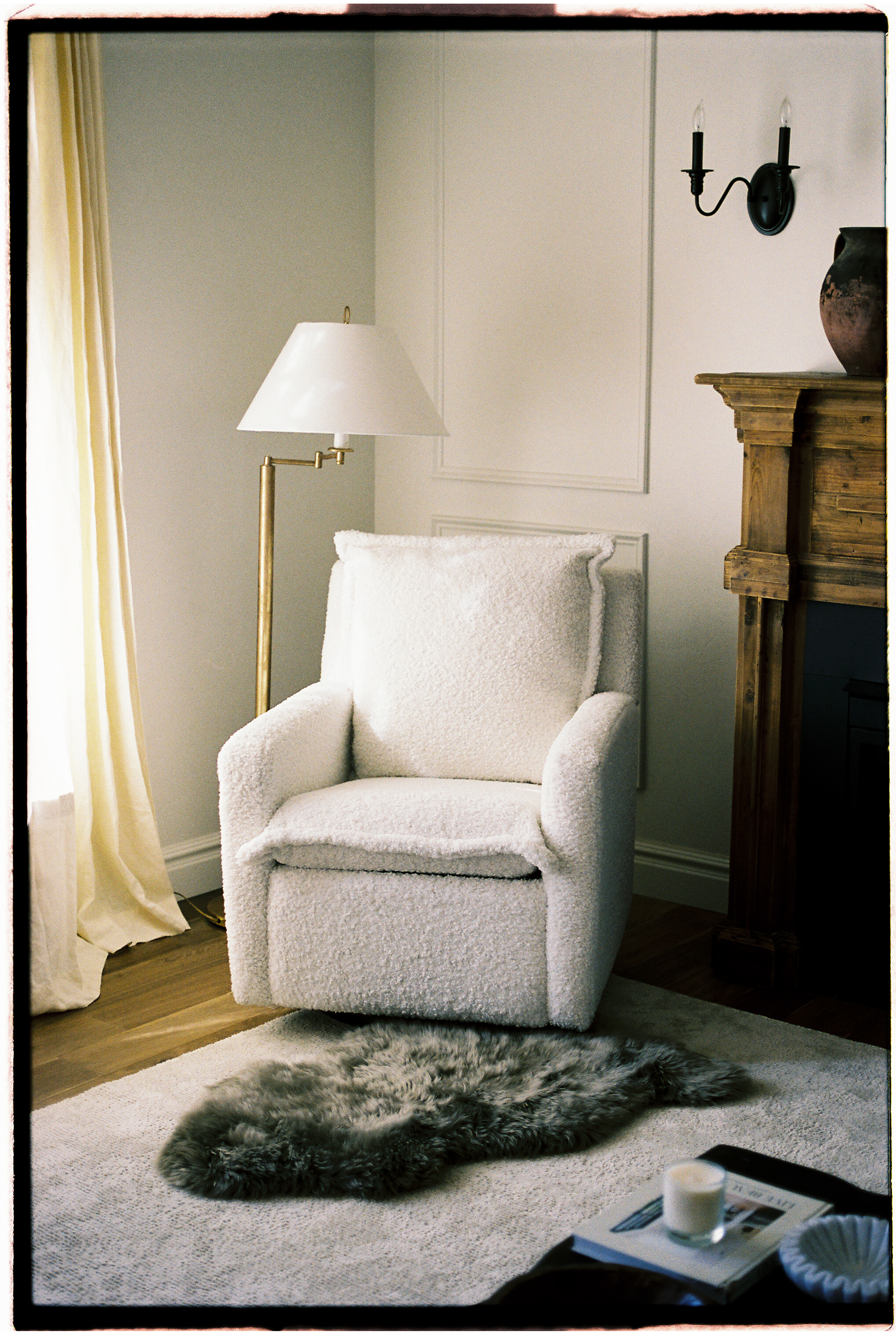 Fur Rug - Highland Hide Mocha