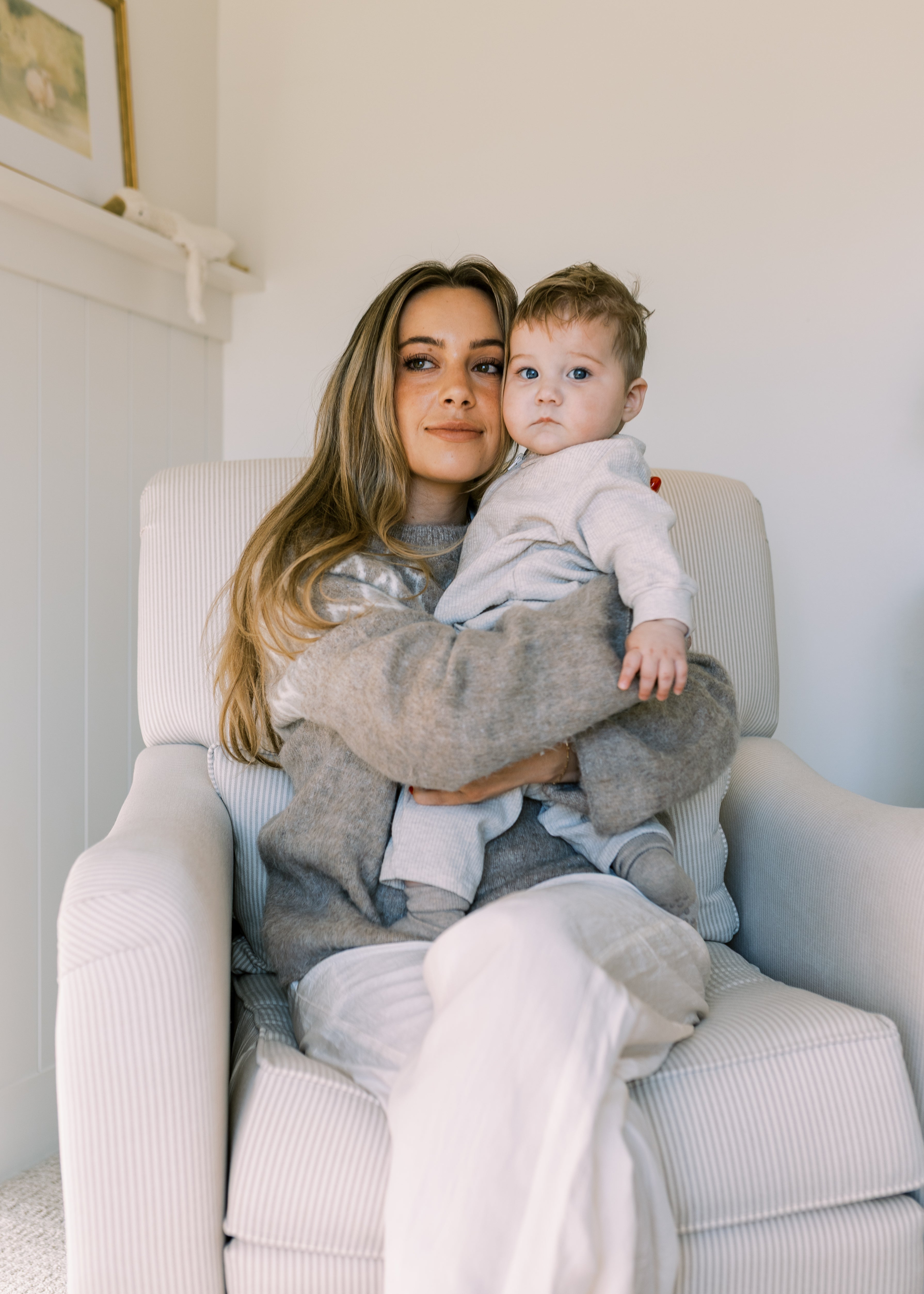 Teddy Gliding Swivel Nursery Recliner