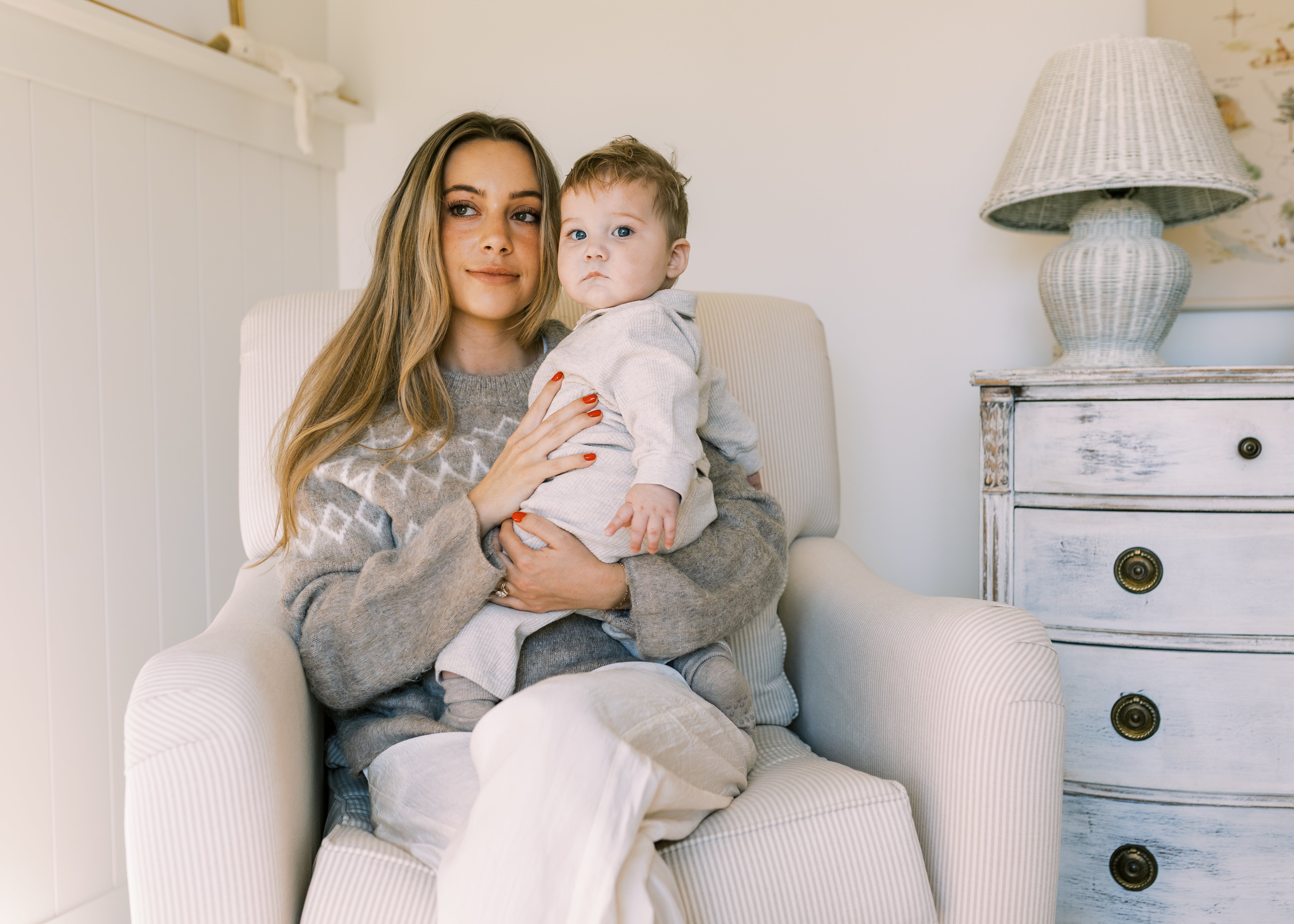 Teddy Gliding Swivel Nursery Recliner