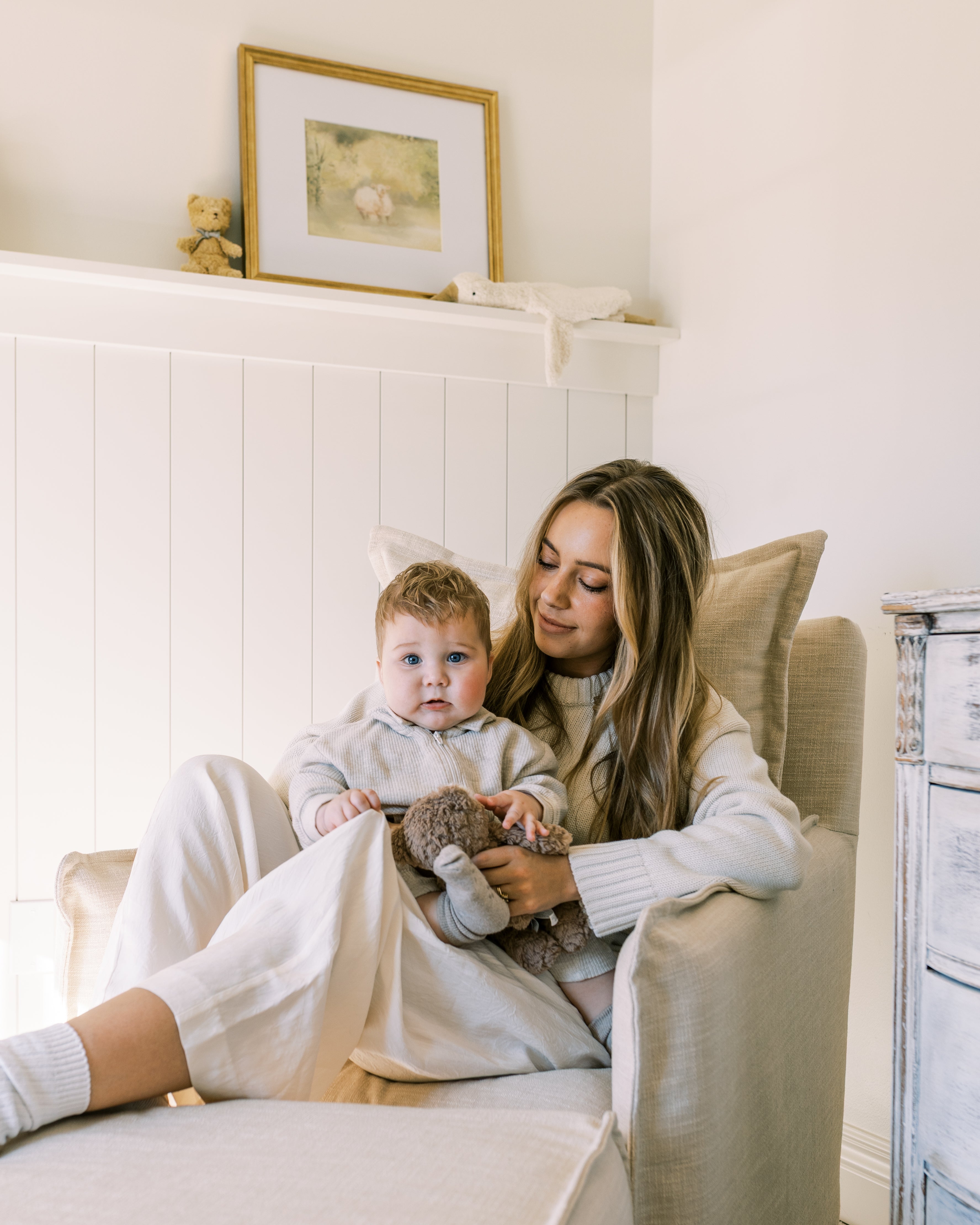 Margot Swivel Nursery Glider