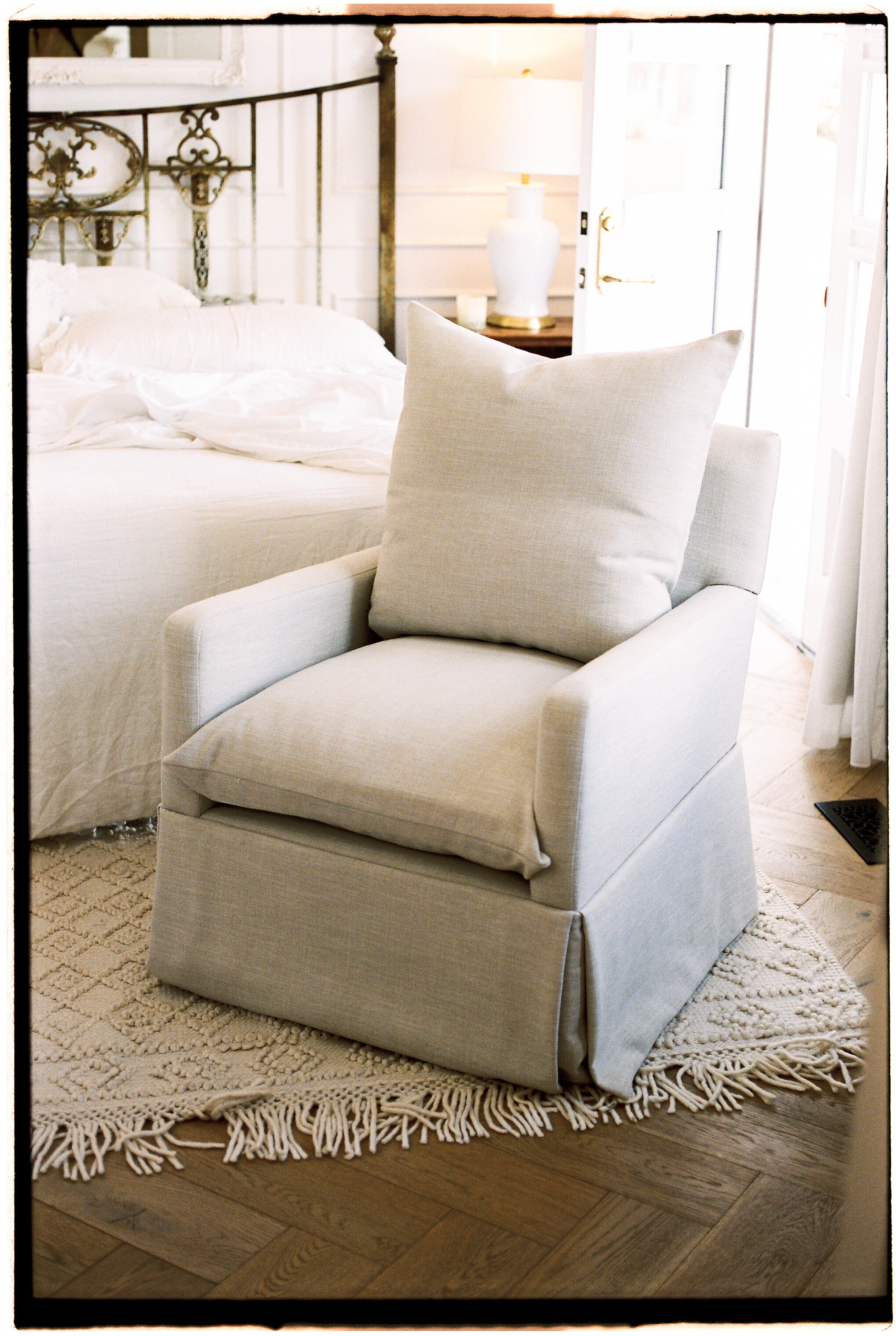 Zoey Swivel Nursery Glider