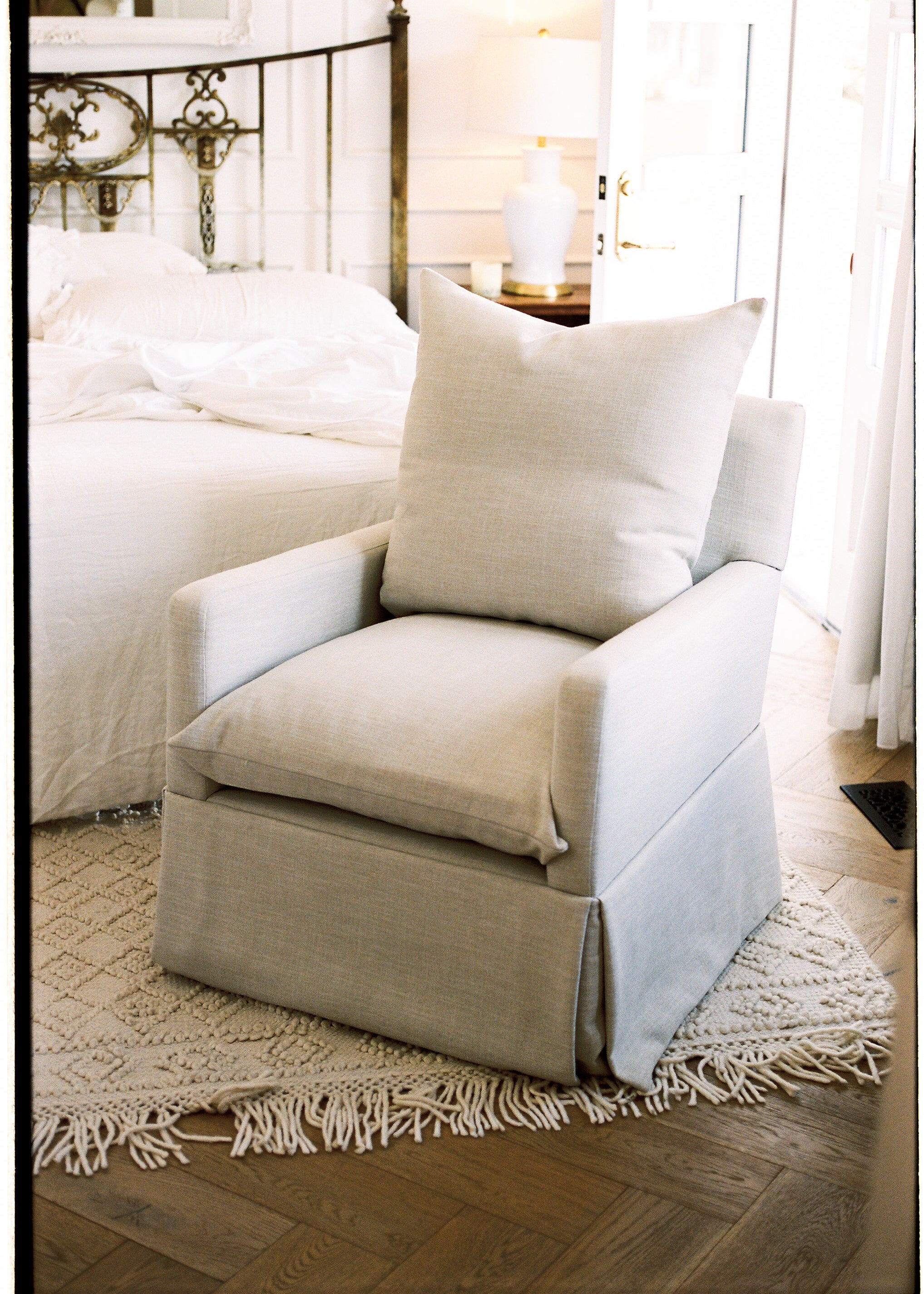 Zoey Swivel Nursery Glider