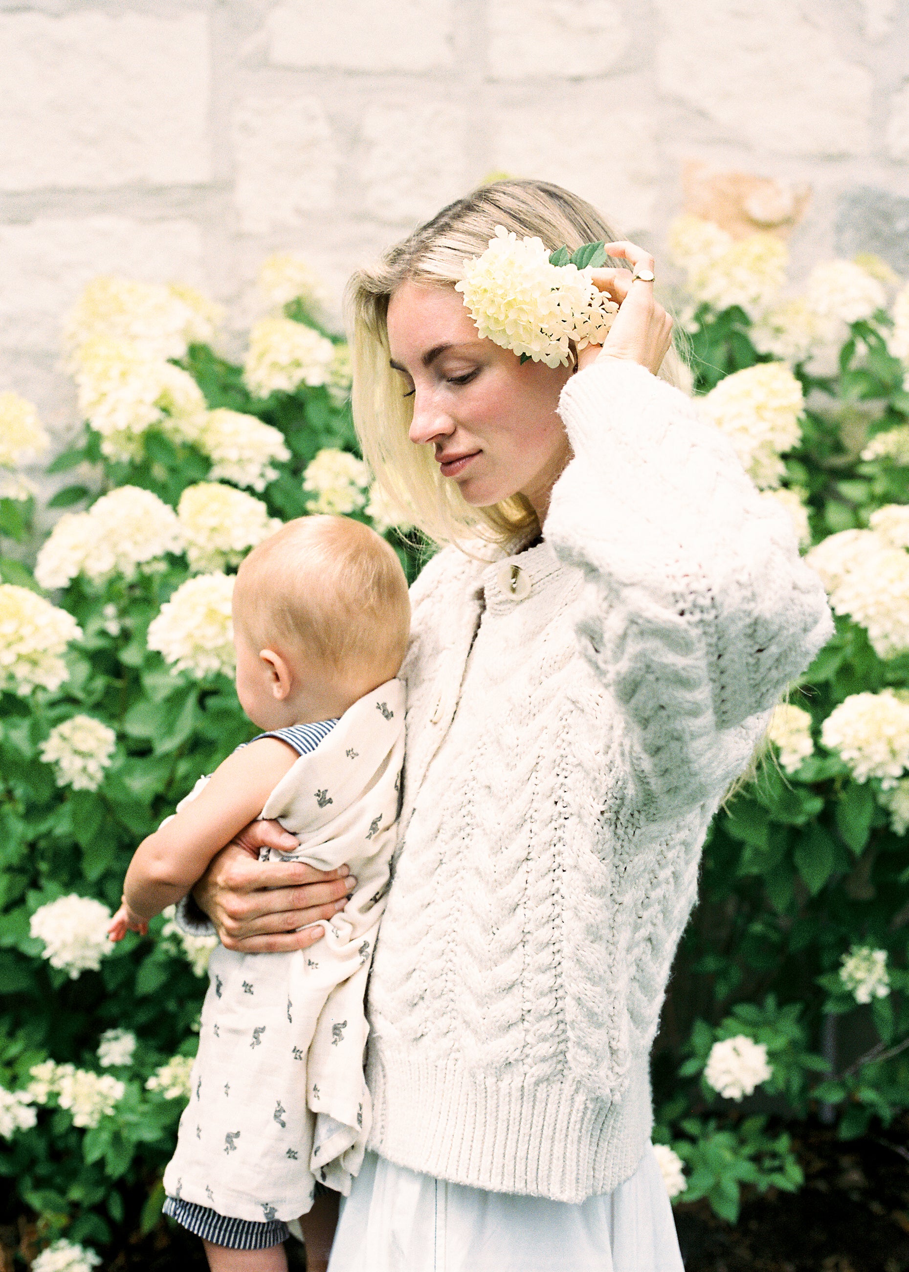 'Squirrel' & 'Mushroom' - Muslin Swaddle Blanket Set