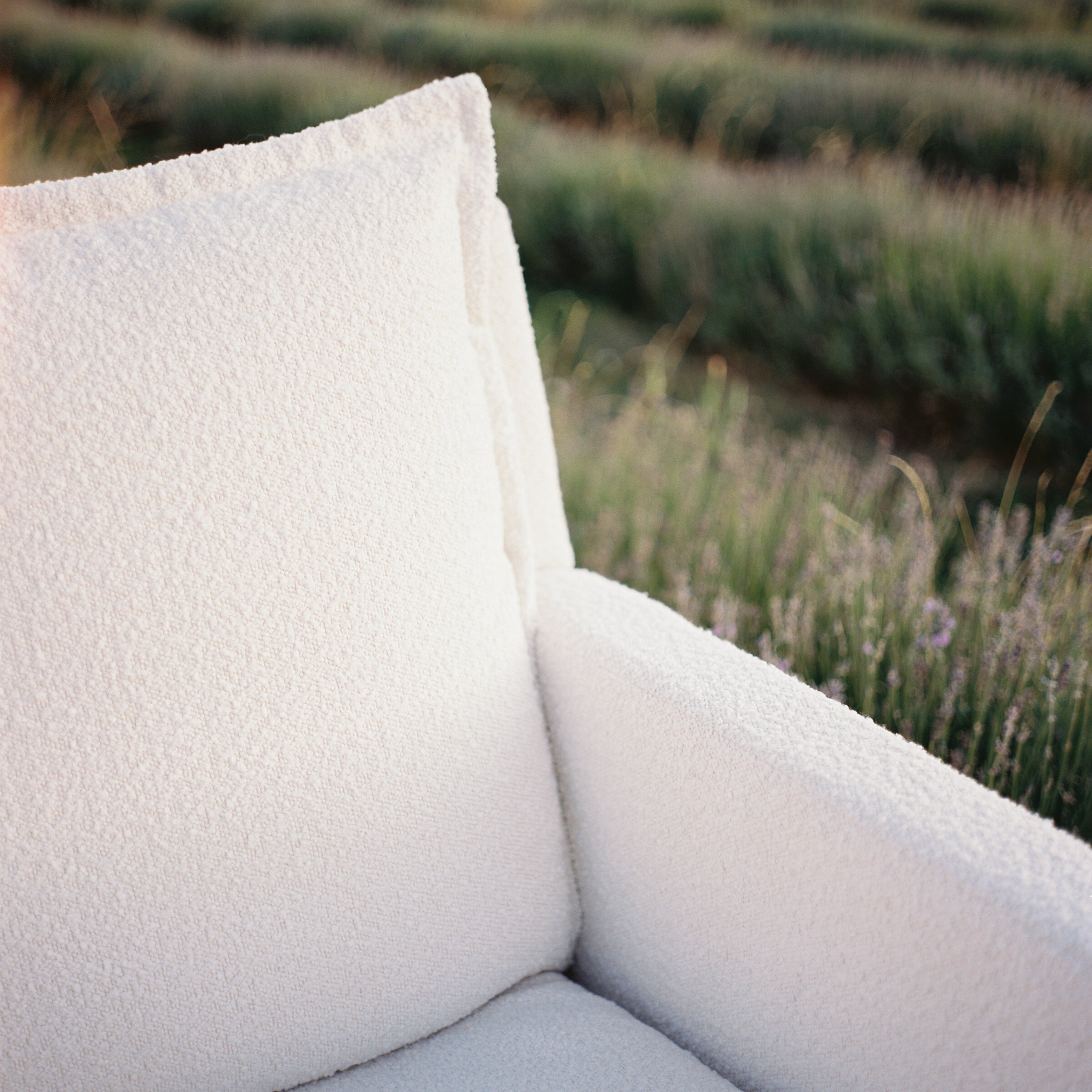 High Performance Boucle Oyster Swatch