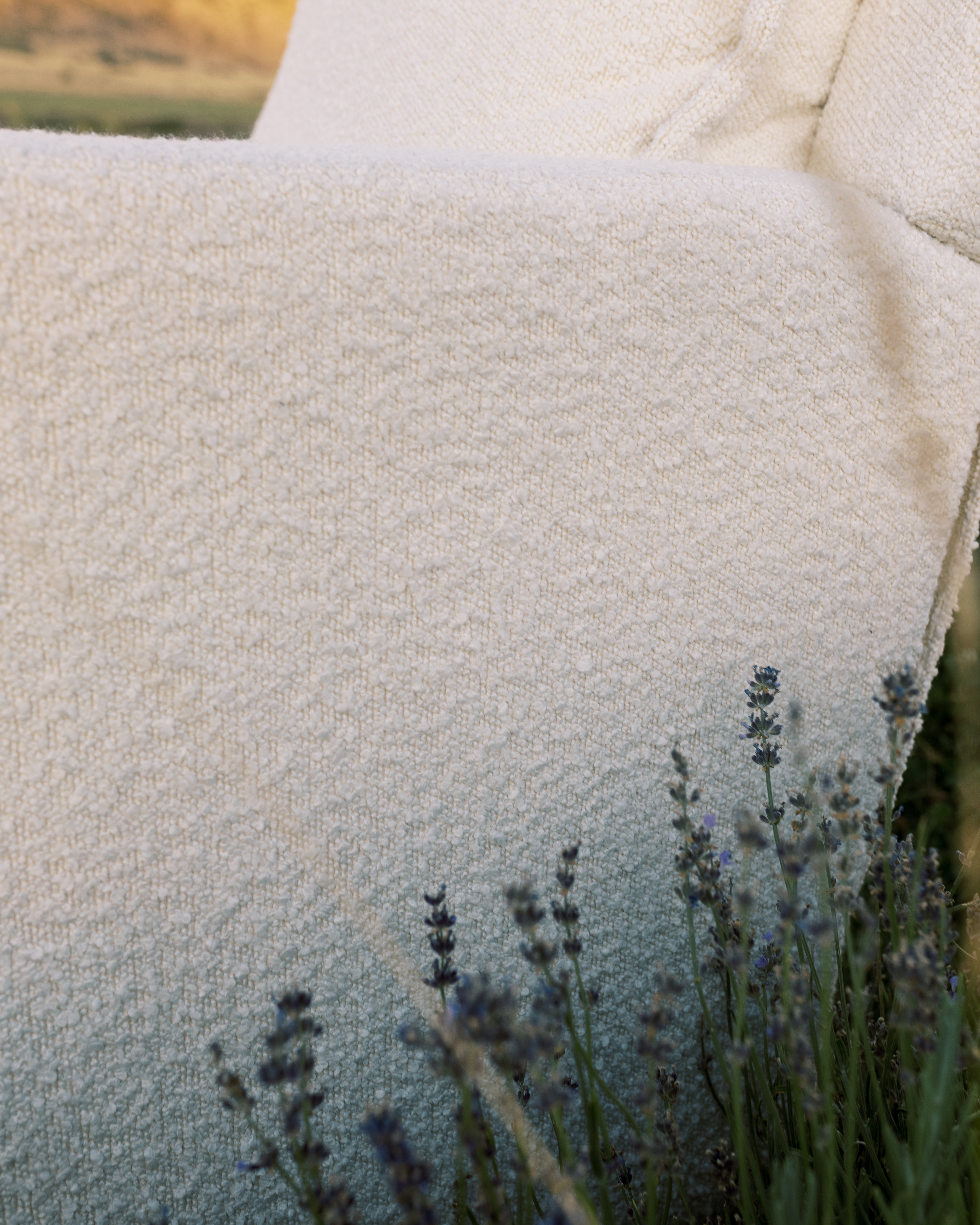 High Performance Boucle Oyster Swatch