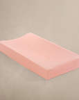 'Rosette' Pink - Premium Muslin Changing Pad Cover