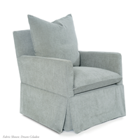 ZOEY SWIVEL NURSERY GLIDER