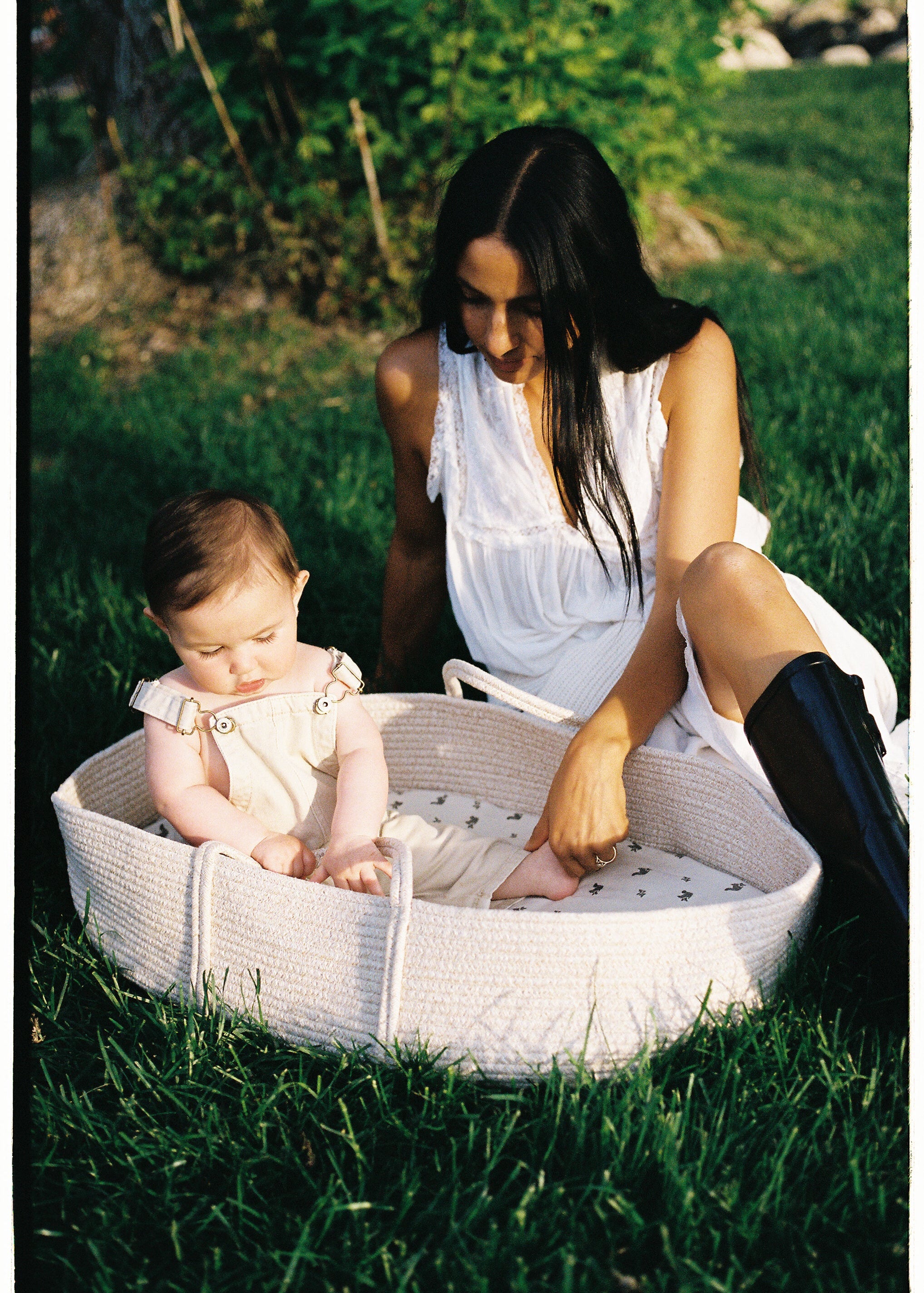 Squirrel Nursery - Convertible Bassinet Sheet & Changing Pad Cover