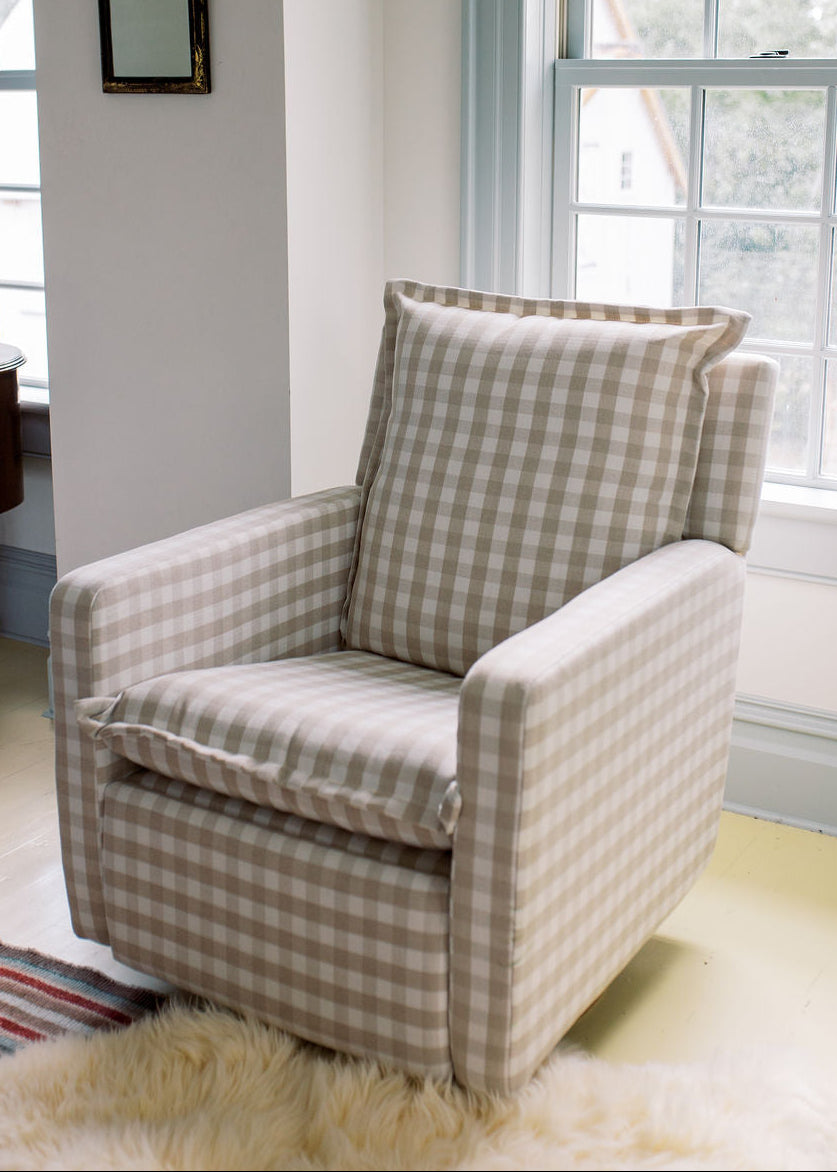 Toasted Gingham Swatch