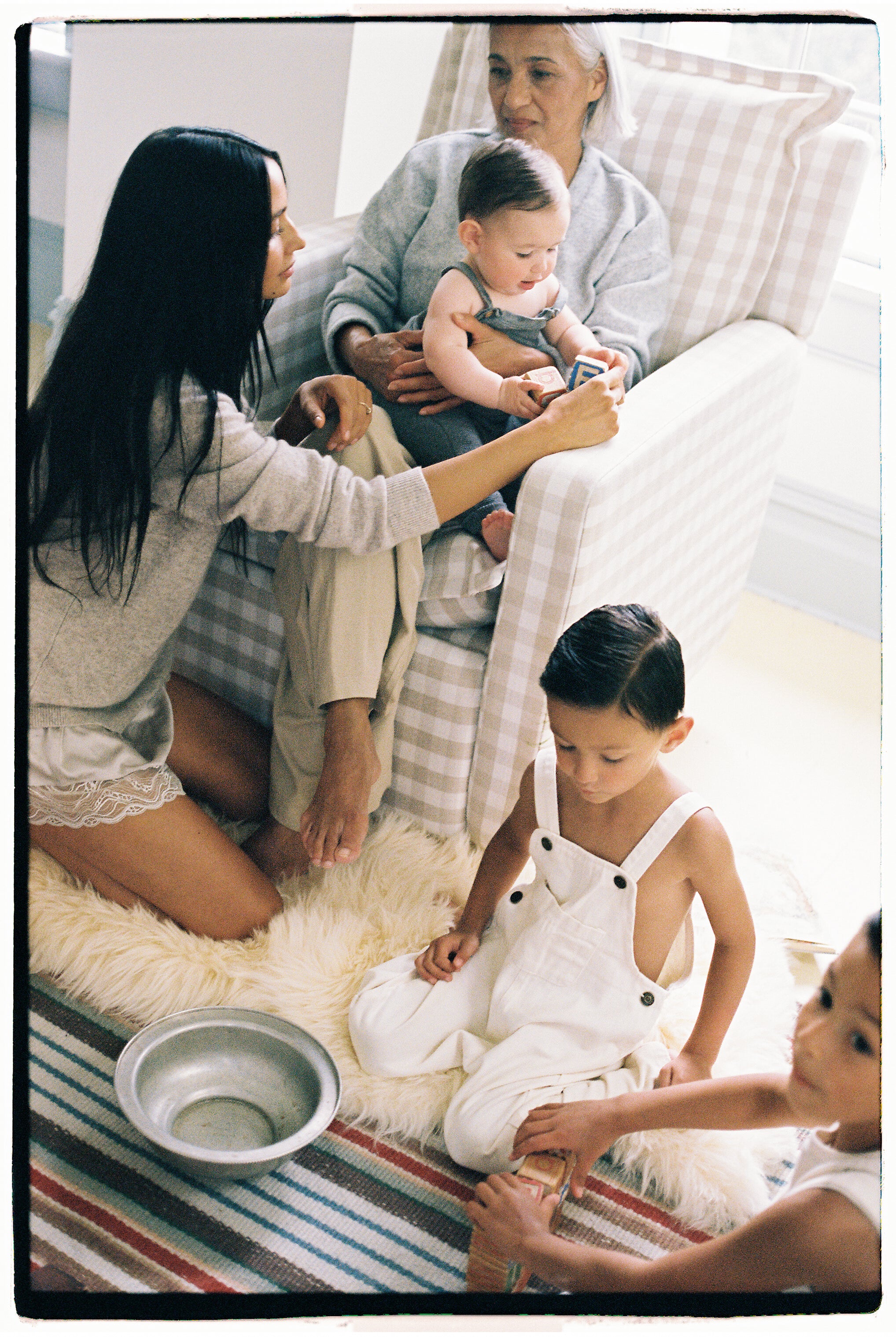 Toasted Gingham Swatch