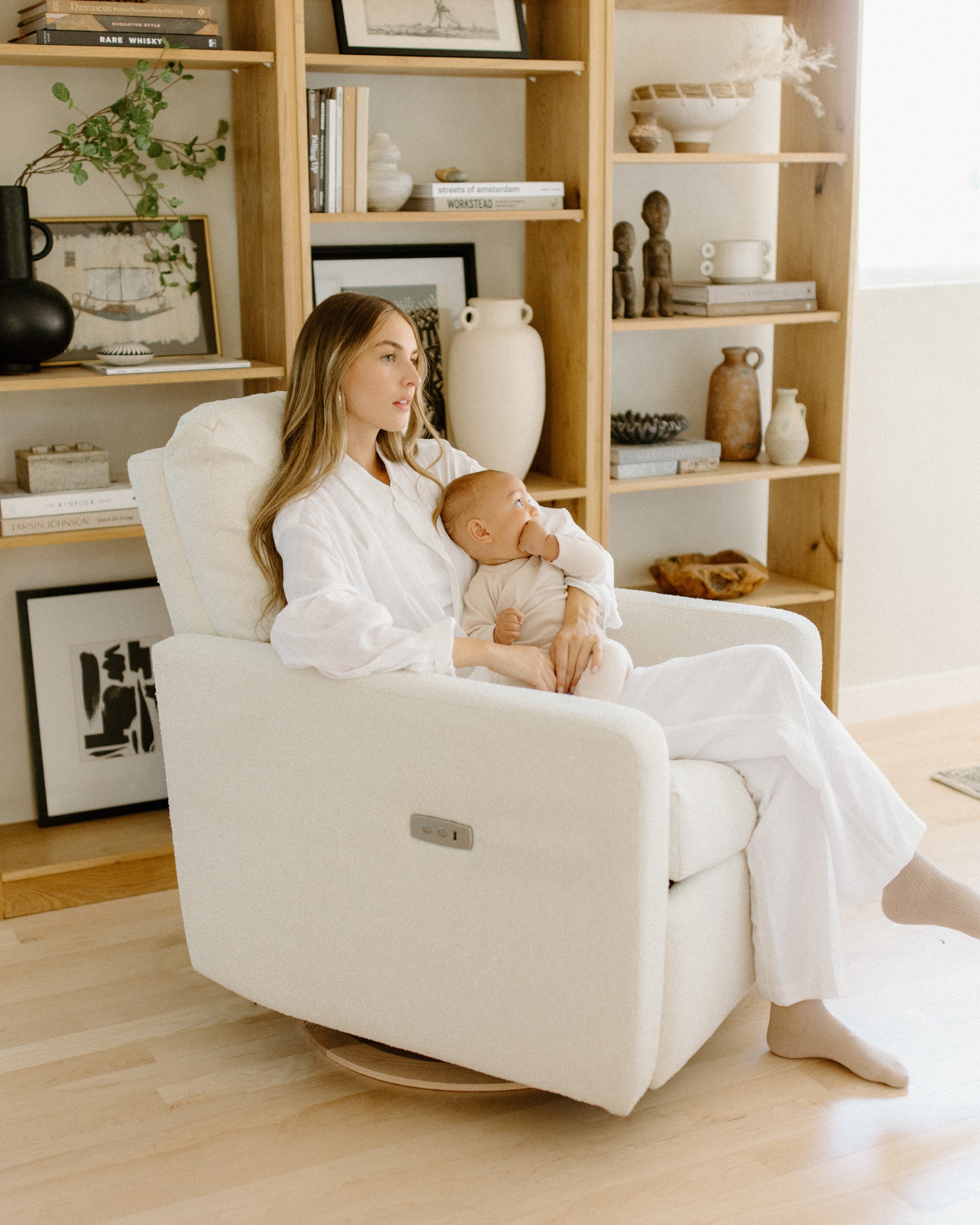 Drew Gliding Swivel Nursery Recliner