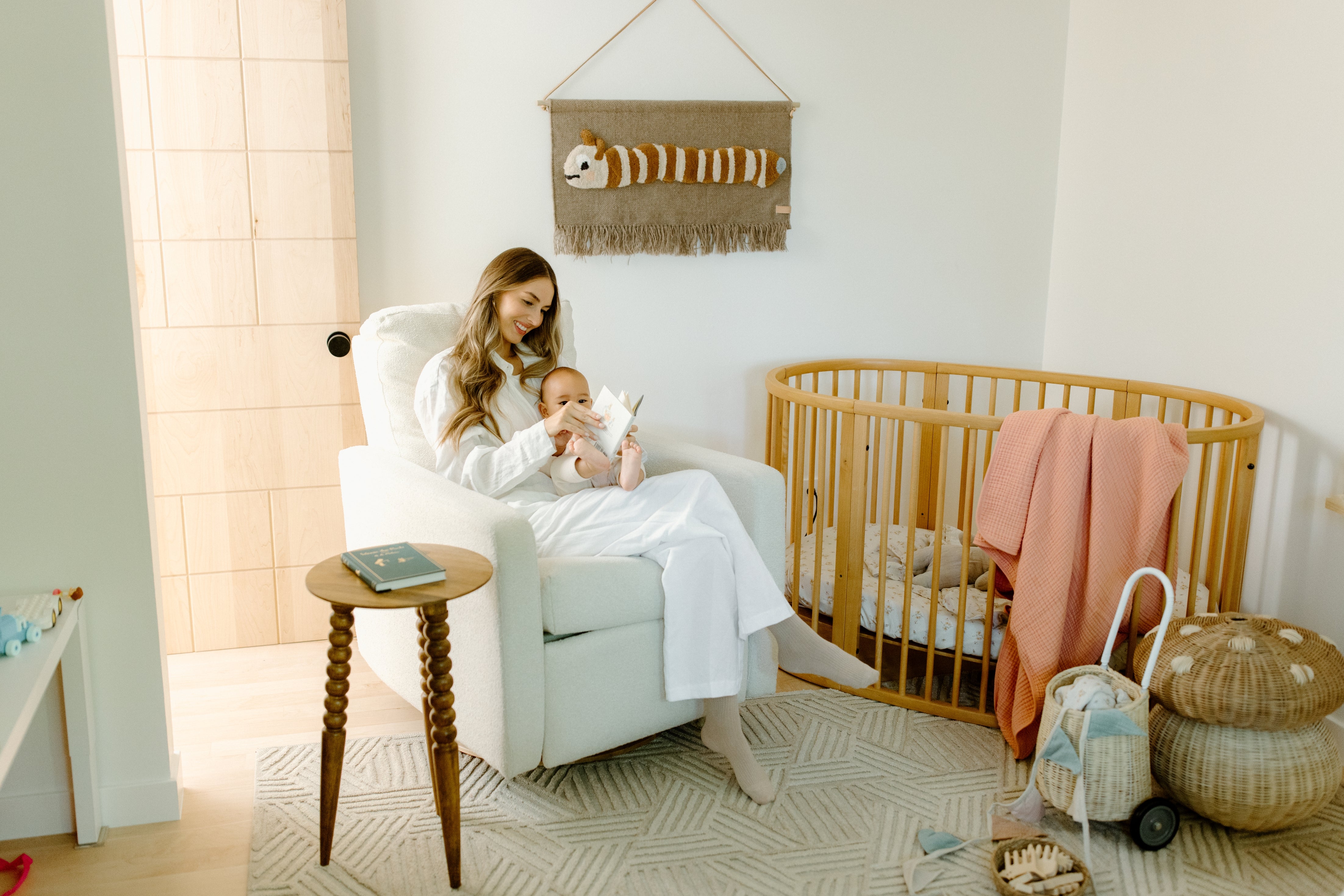 Drew Gliding Swivel Nursery Recliner