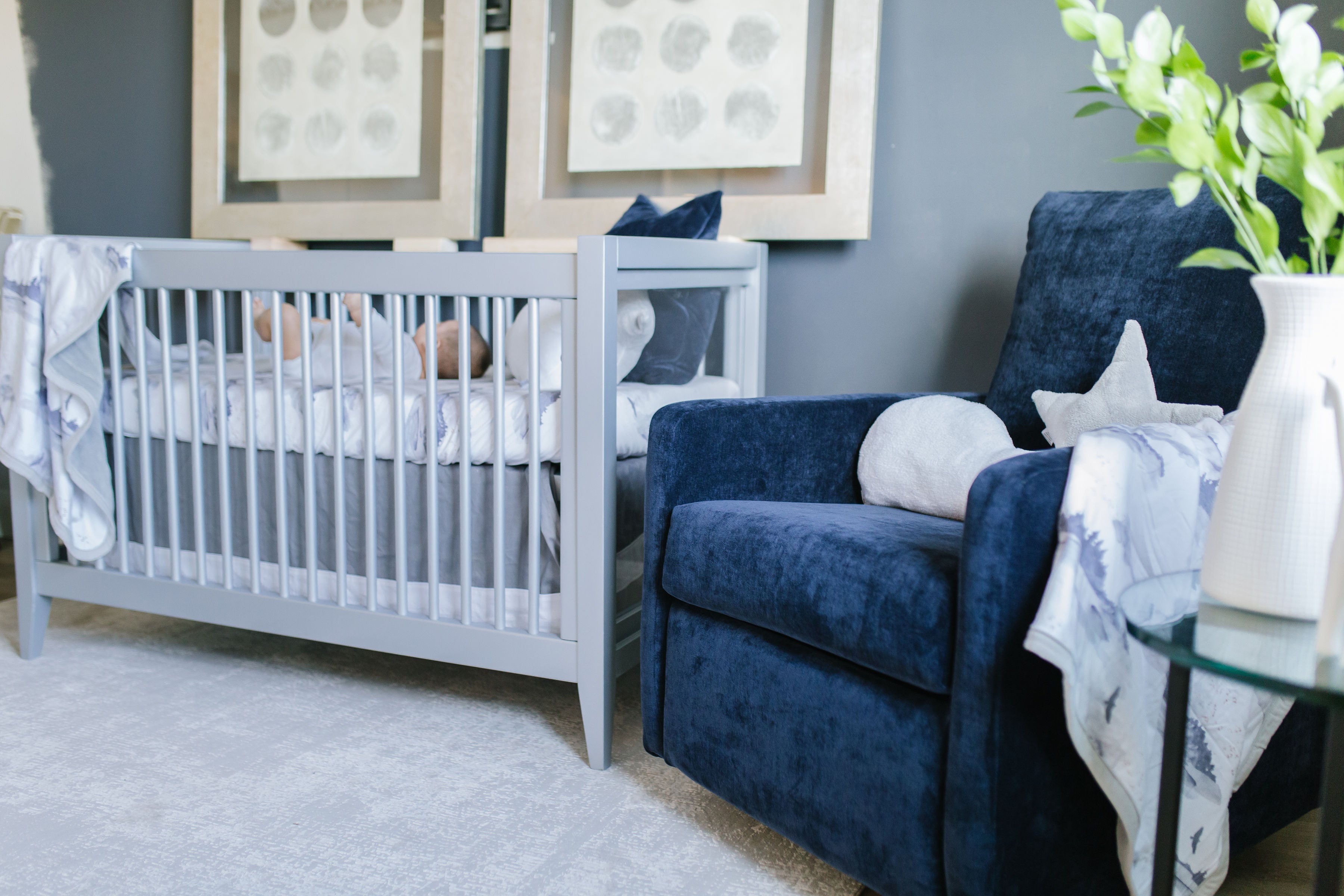 Misty Mountain - Cuddle Plush Infant Blanket