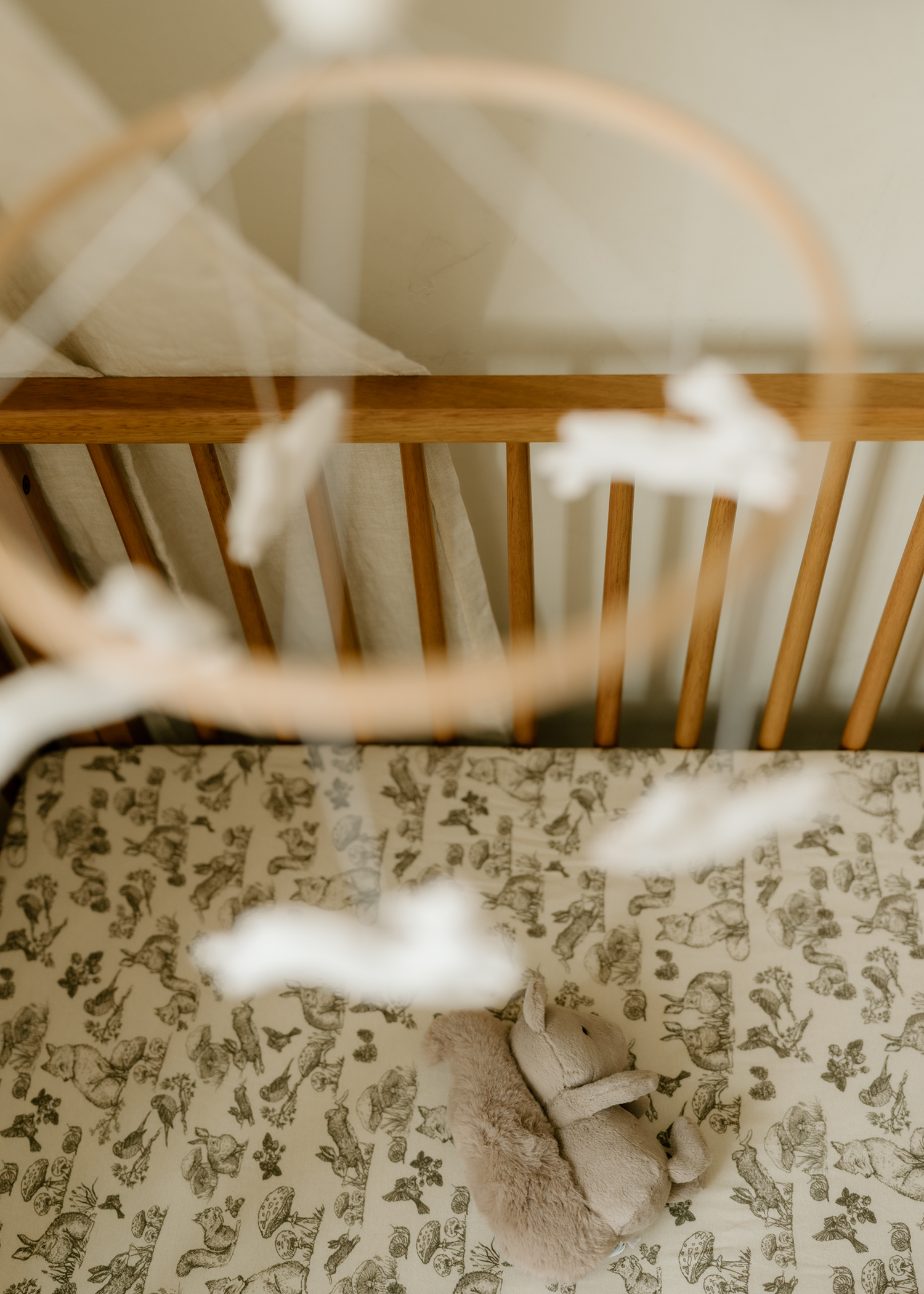 'Woodland' Nursery - Crib Sheet